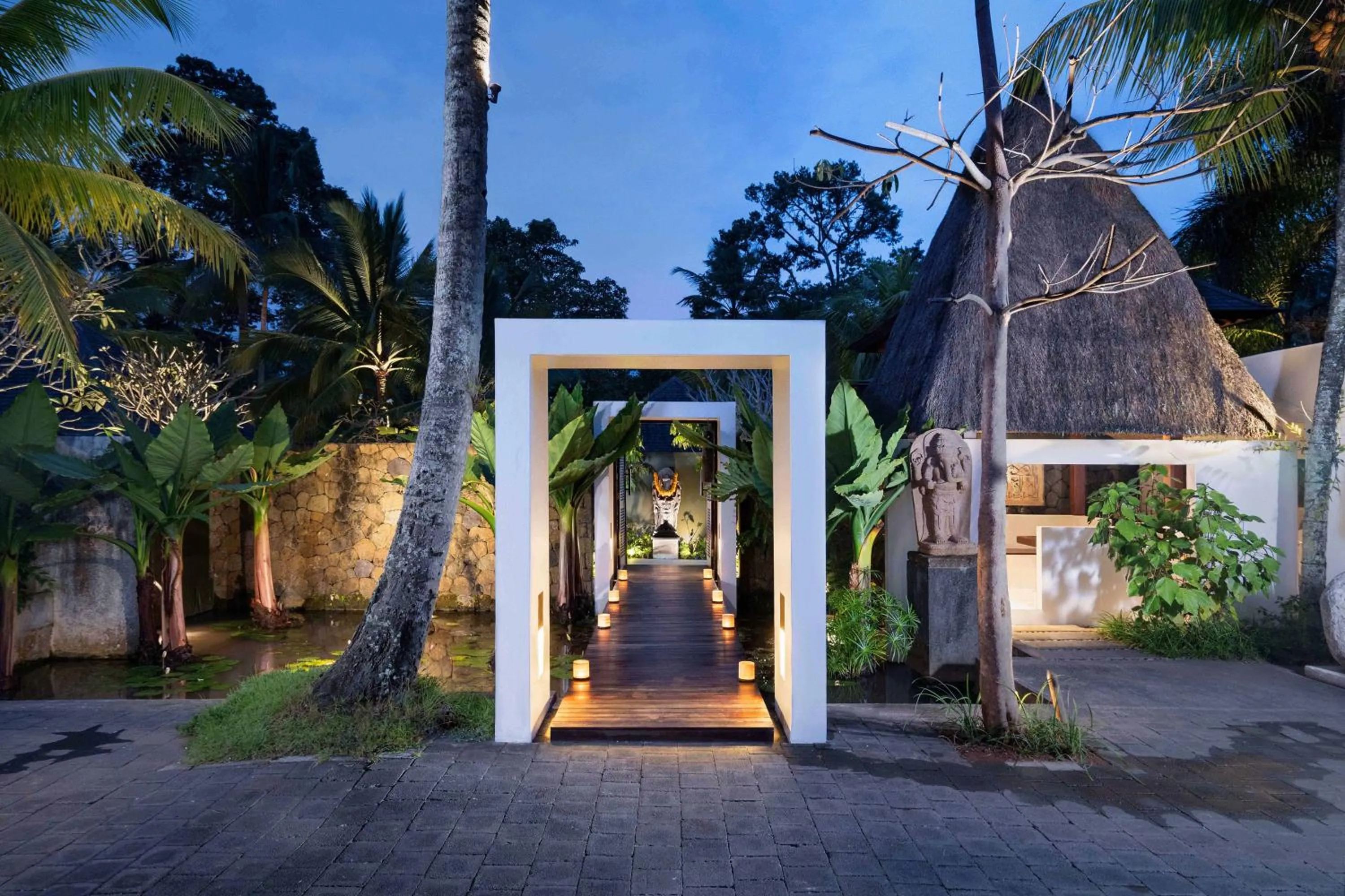 Facade/entrance in Uma Giri Villas Ubud by GenuineHost