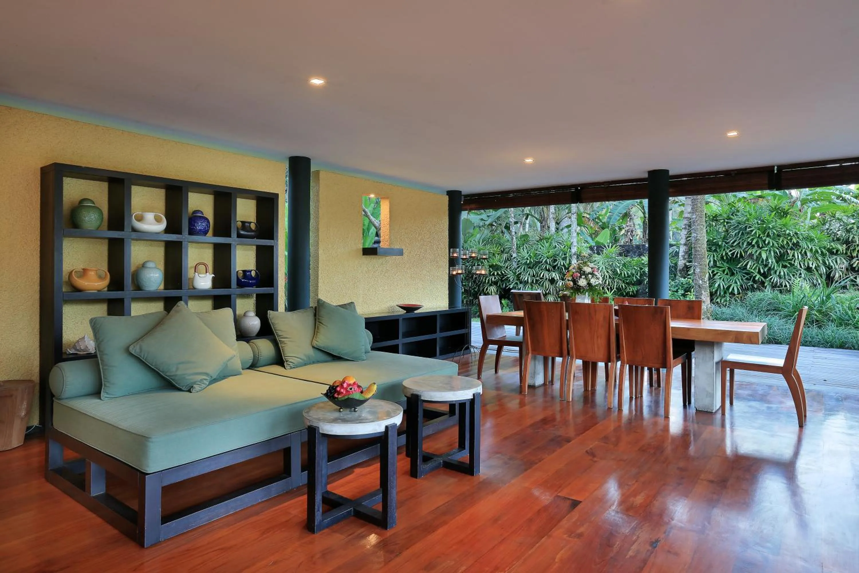 Living room in Uma Giri Villas Ubud by GenuineHost