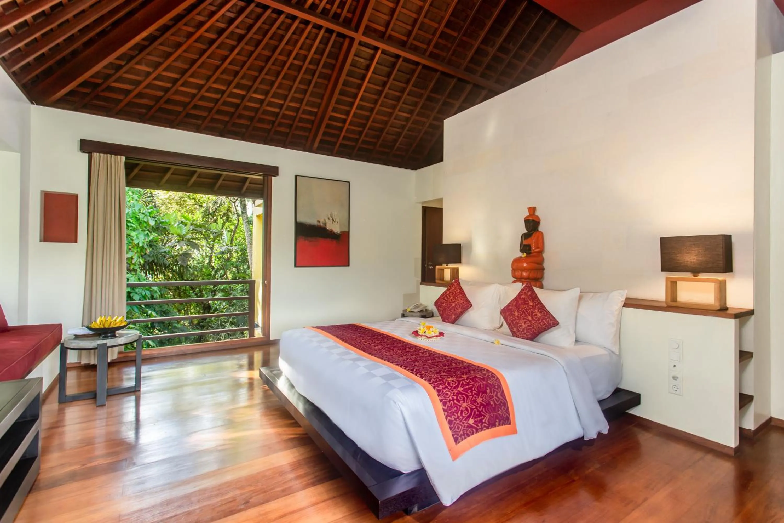 Bedroom, Bed in Uma Giri Villas Ubud by GenuineHost