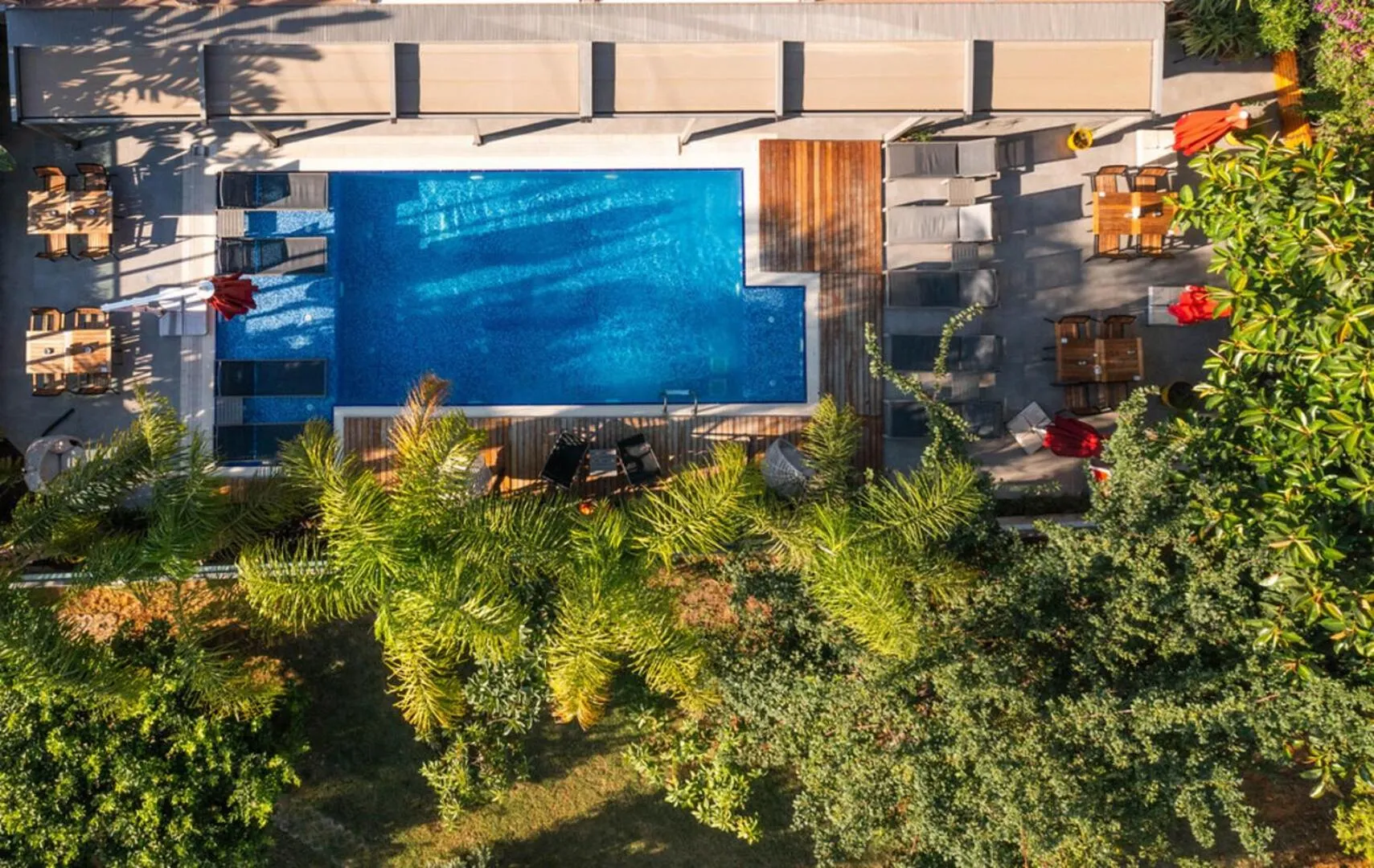 Swimming pool in Laren Sea Side Hotel Spa