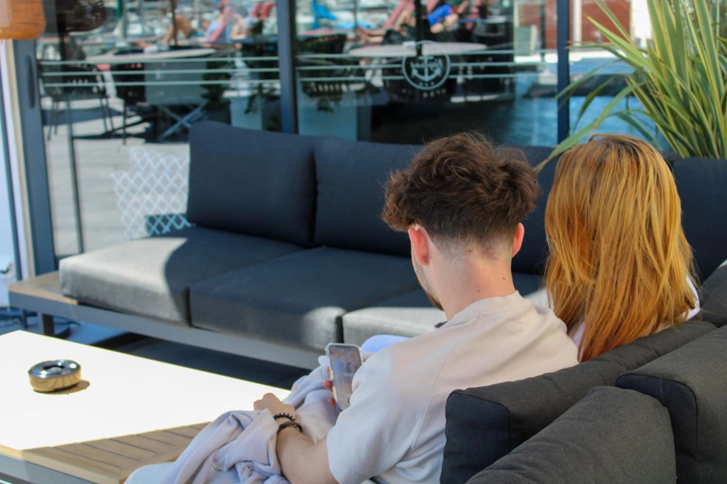 Patio in The Originals Boutique, Hôtel Neptune, Montpellier Sud