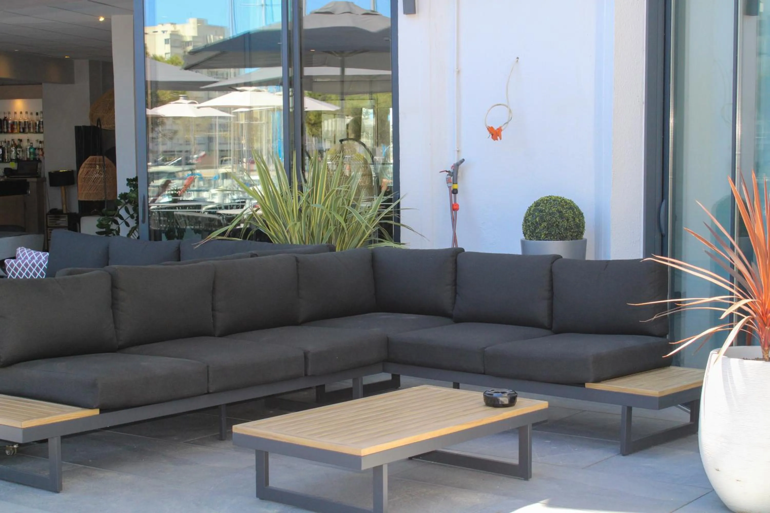 Patio in The Originals Boutique, Hôtel Neptune, Montpellier Sud