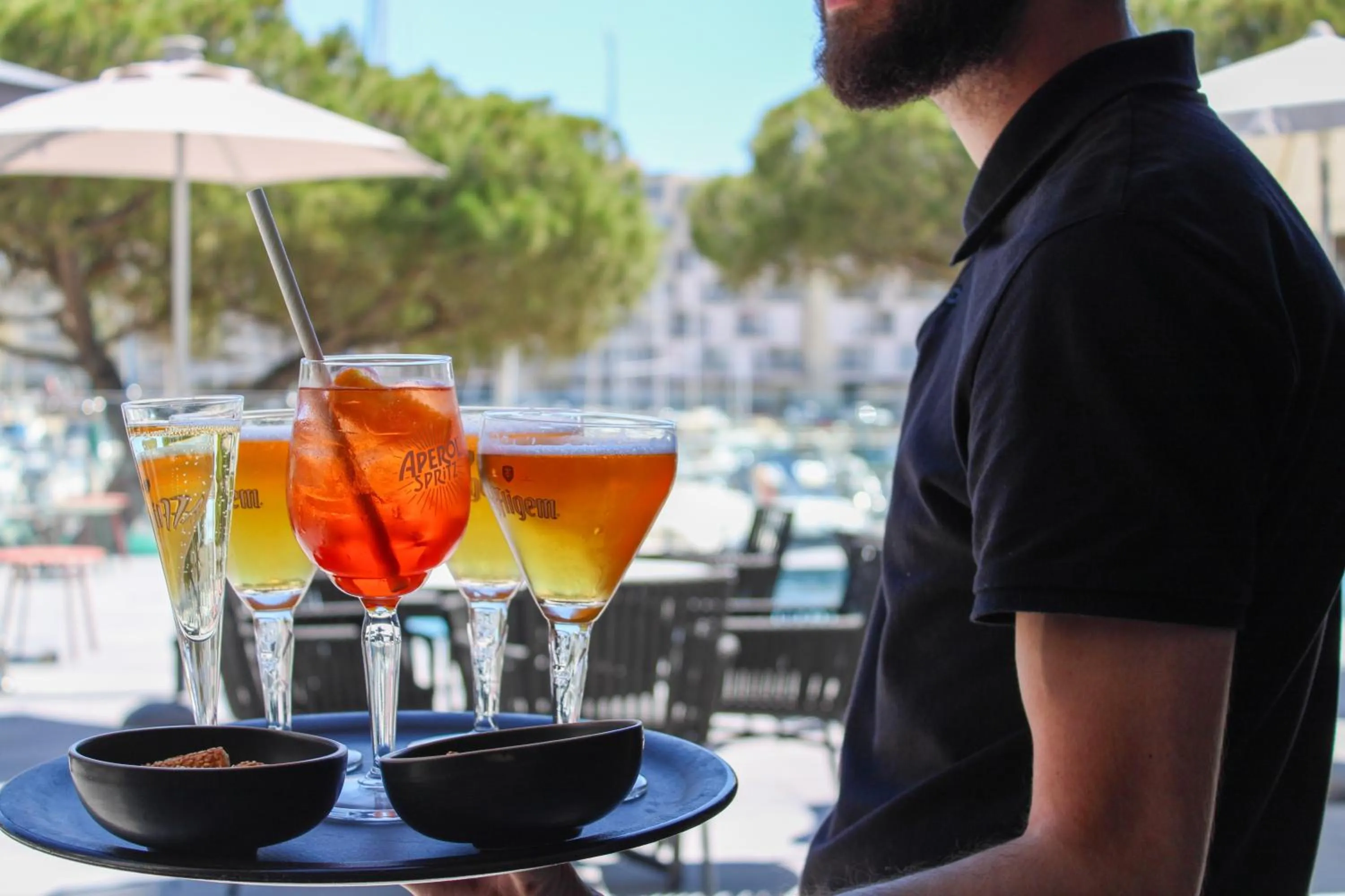 Patio in The Originals Boutique, Hôtel Neptune, Montpellier Sud