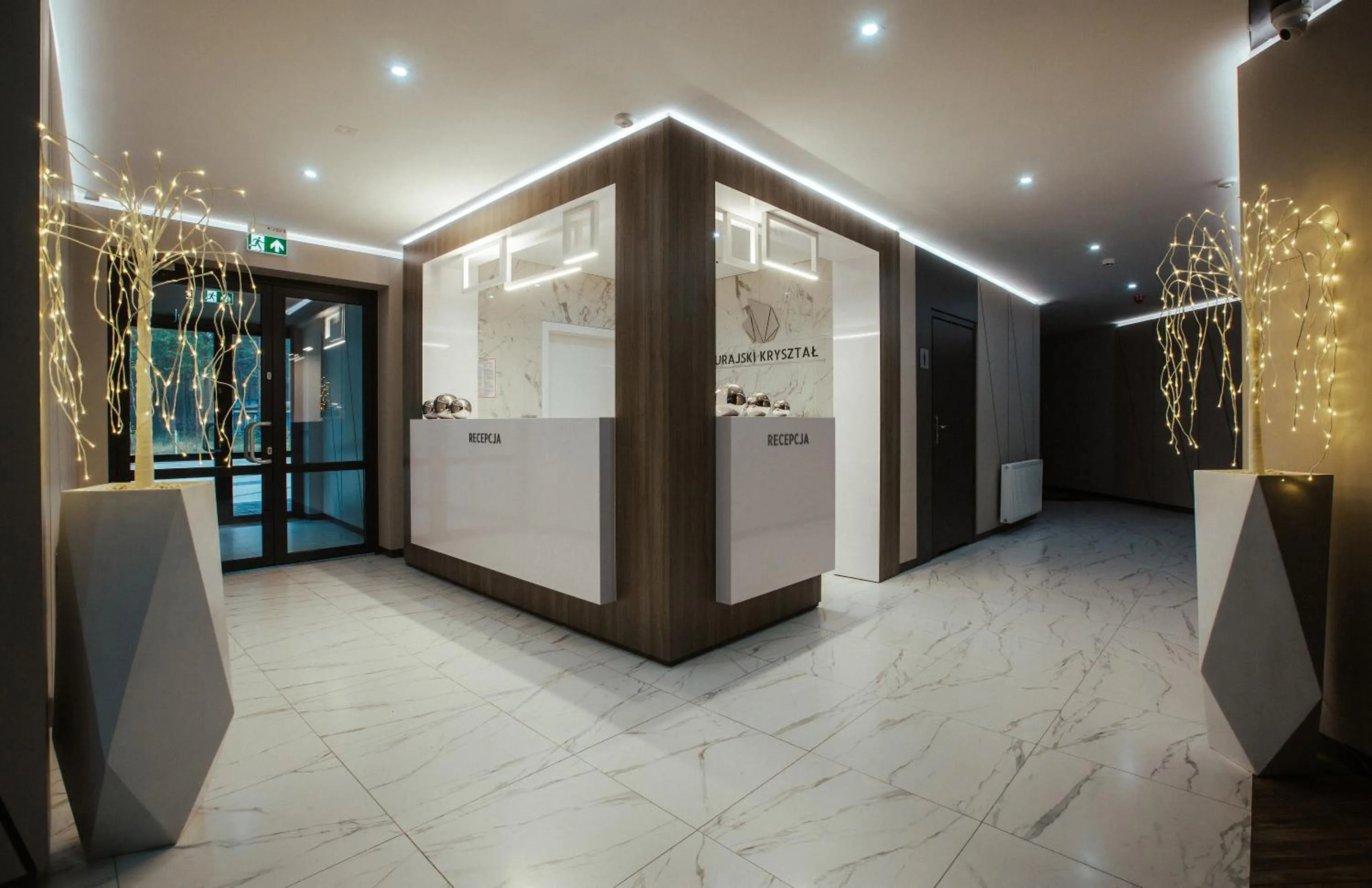 Lobby or reception in Jurajski Kryształ