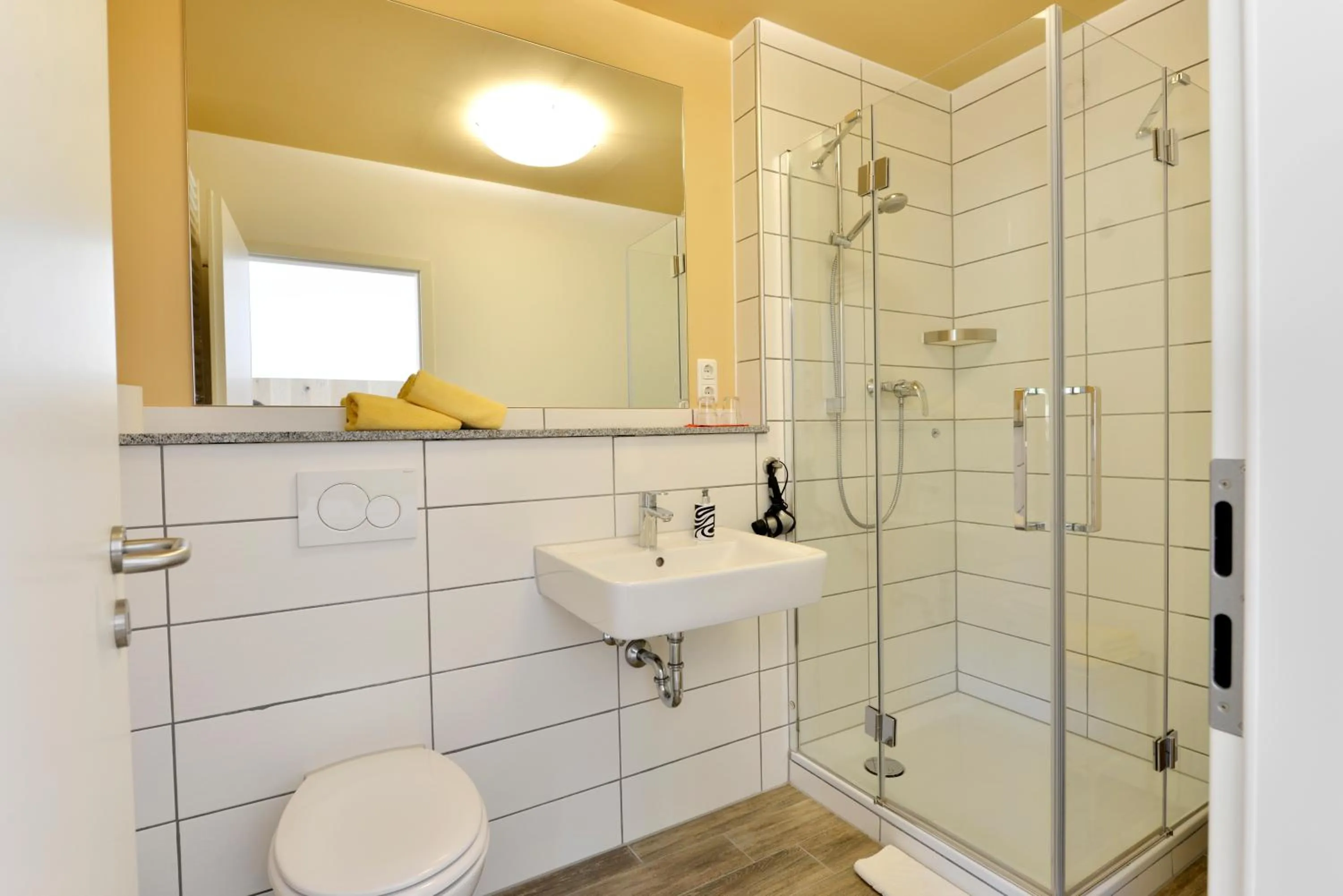 Bathroom in Hotel Garni Pension Gambrinus