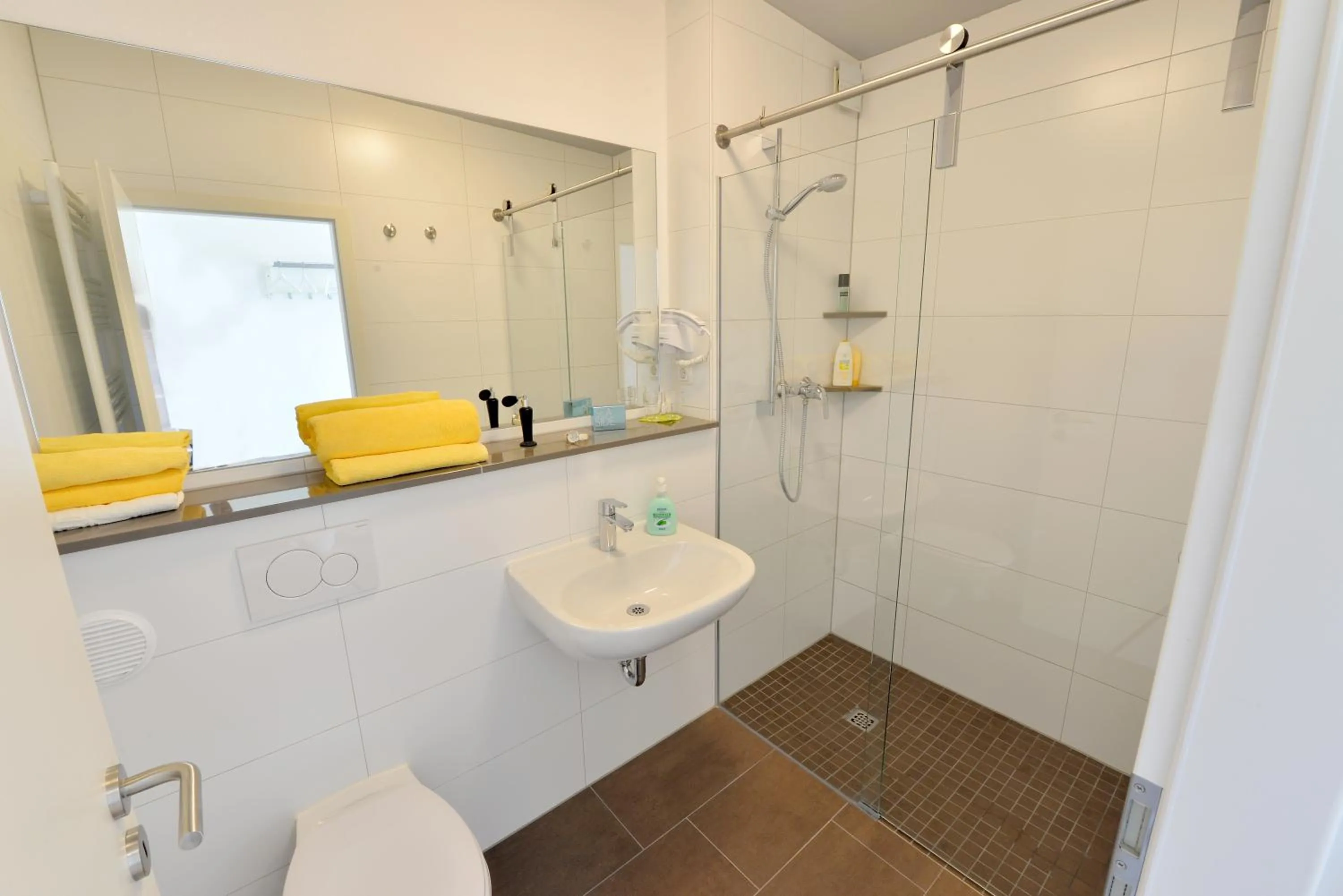 Bathroom in Hotel Garni Pension Gambrinus