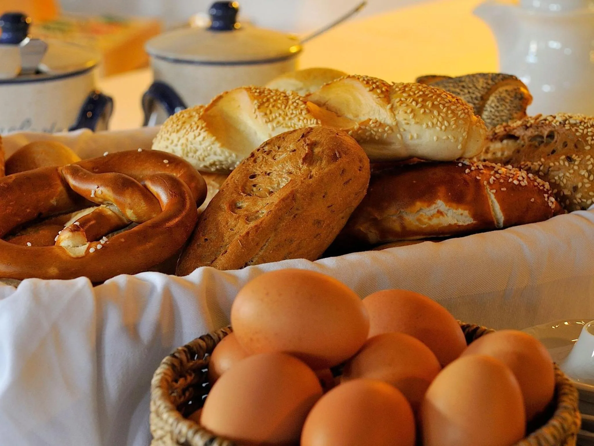Food and drinks in Hotel Garni Pension Gambrinus