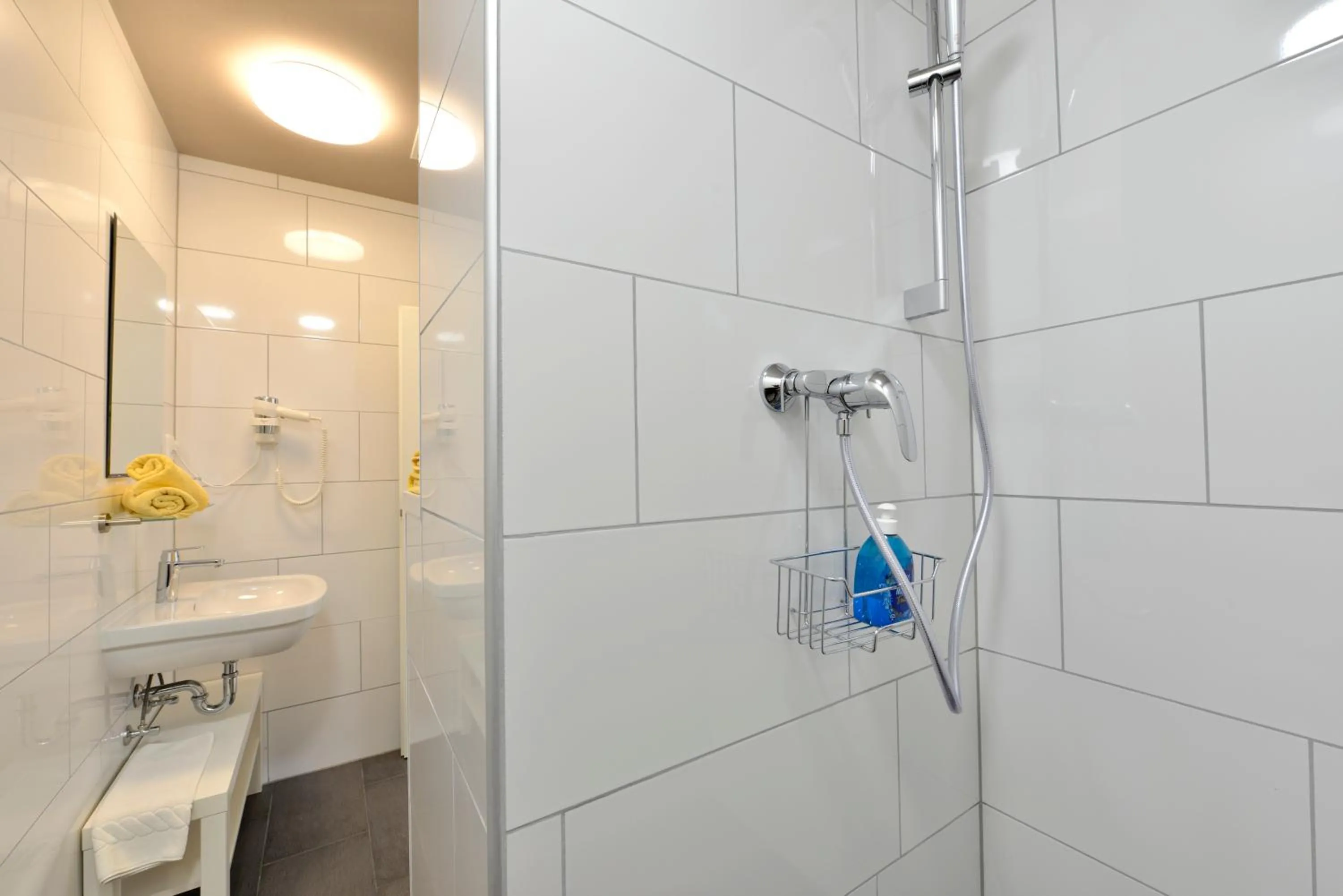 Bathroom in Hotel Garni Pension Gambrinus