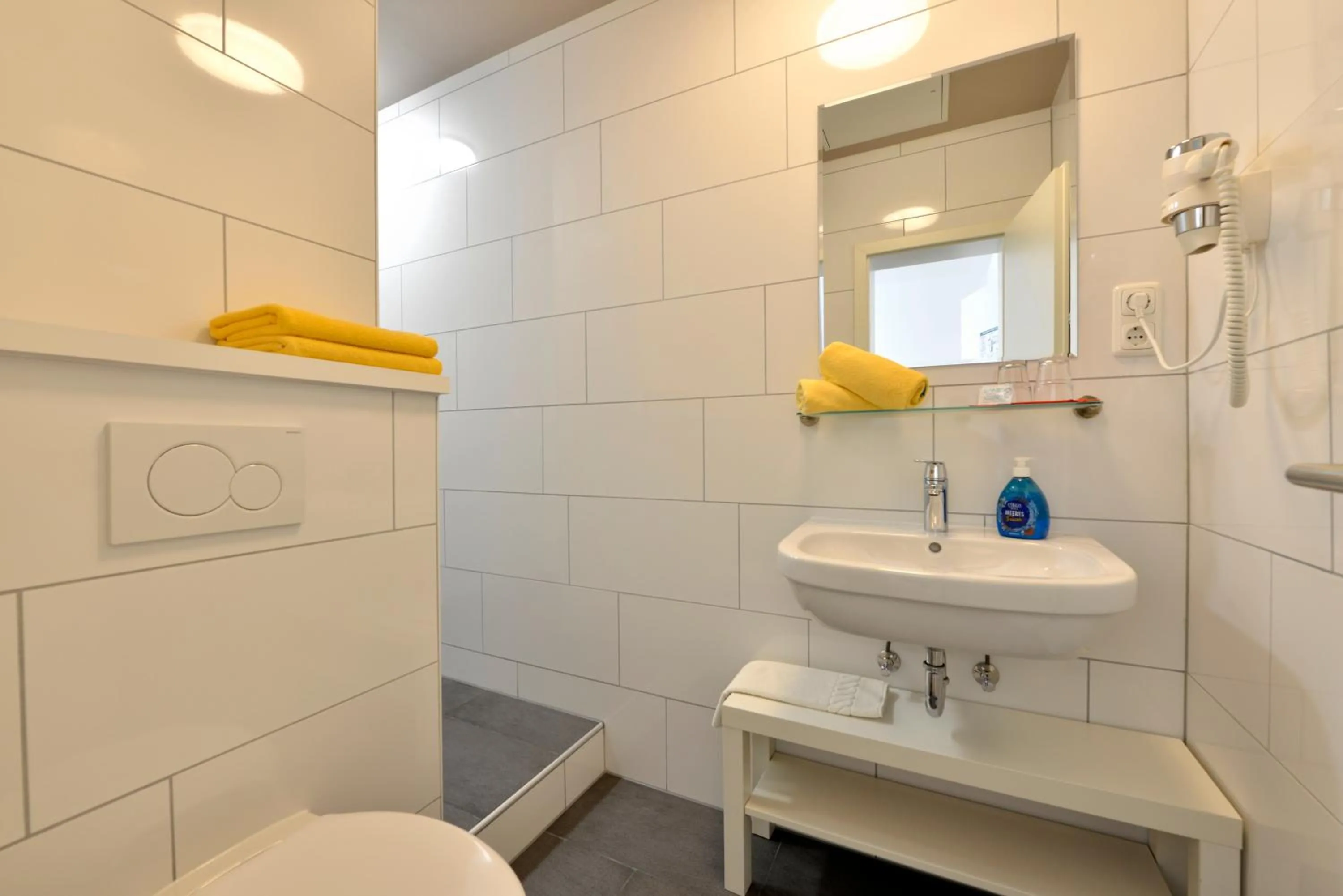Bathroom in Hotel Garni Pension Gambrinus
