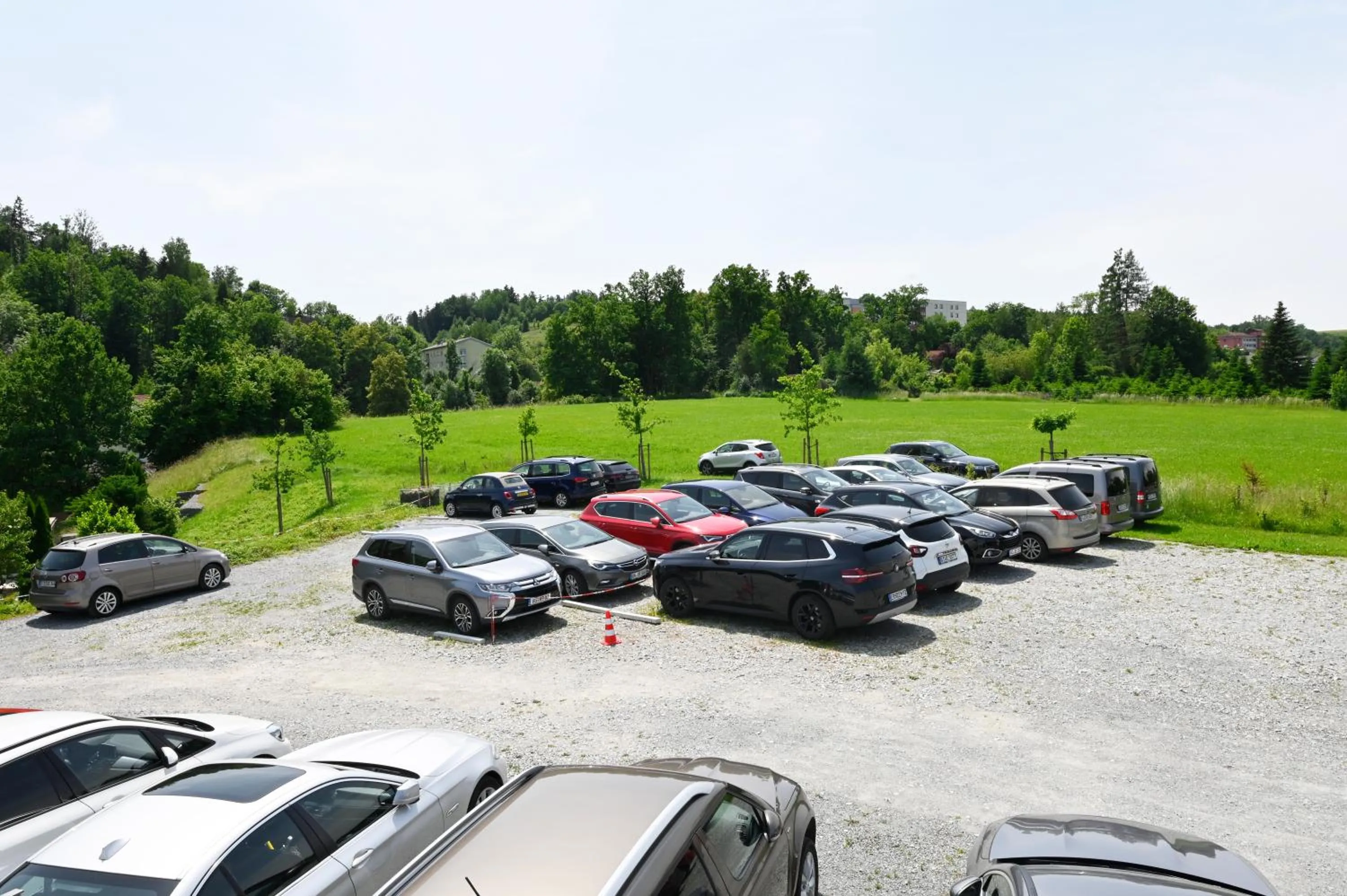 Parking in Hotel Garni Pension Gambrinus