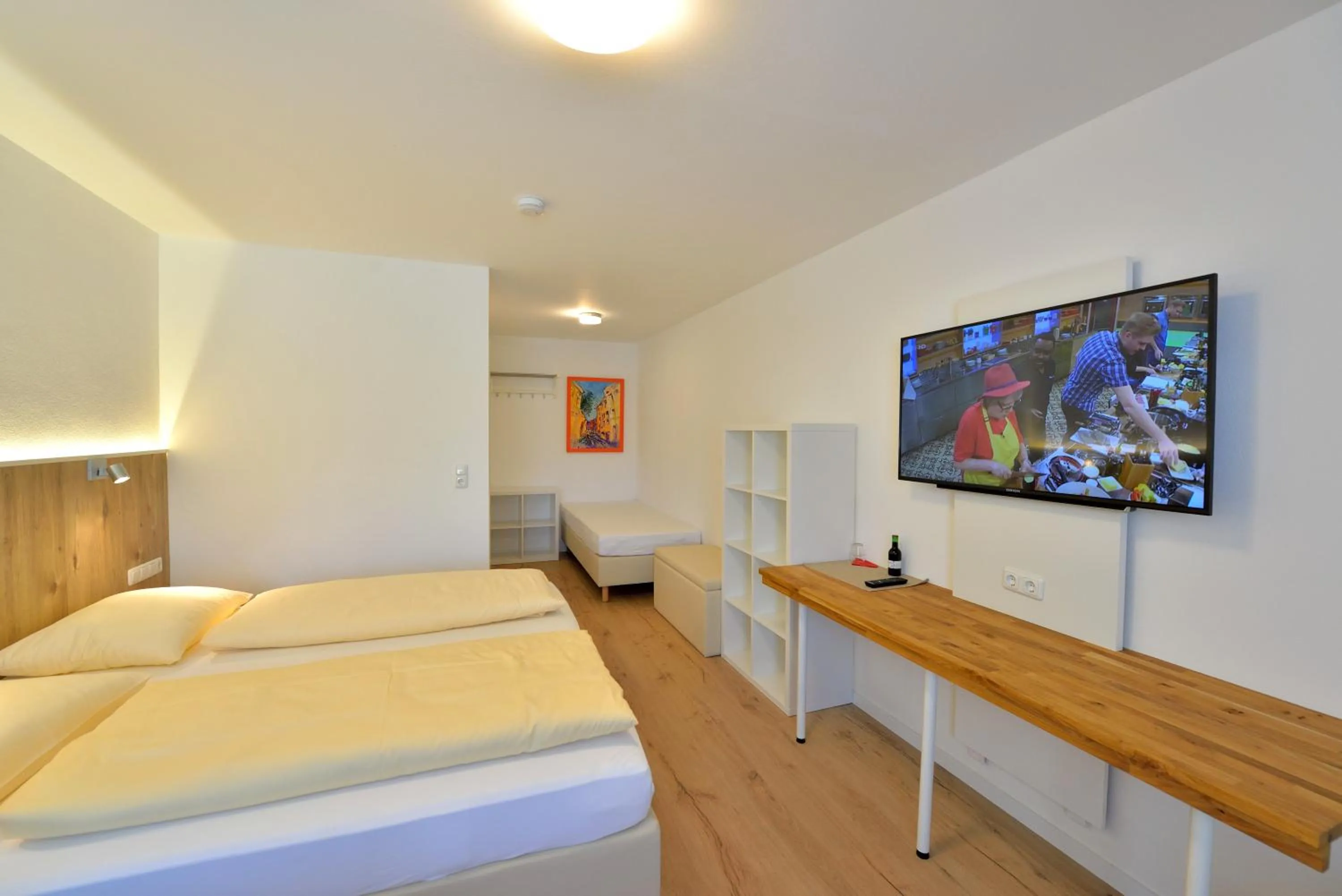 Photo of the whole room, Bed in Hotel Garni Pension Gambrinus