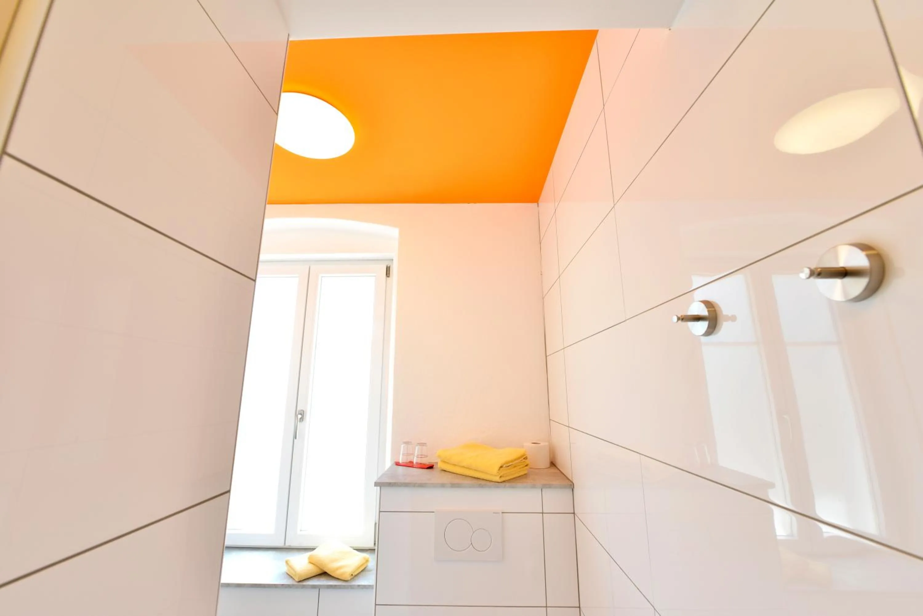 Bathroom in Hotel Garni Pension Gambrinus