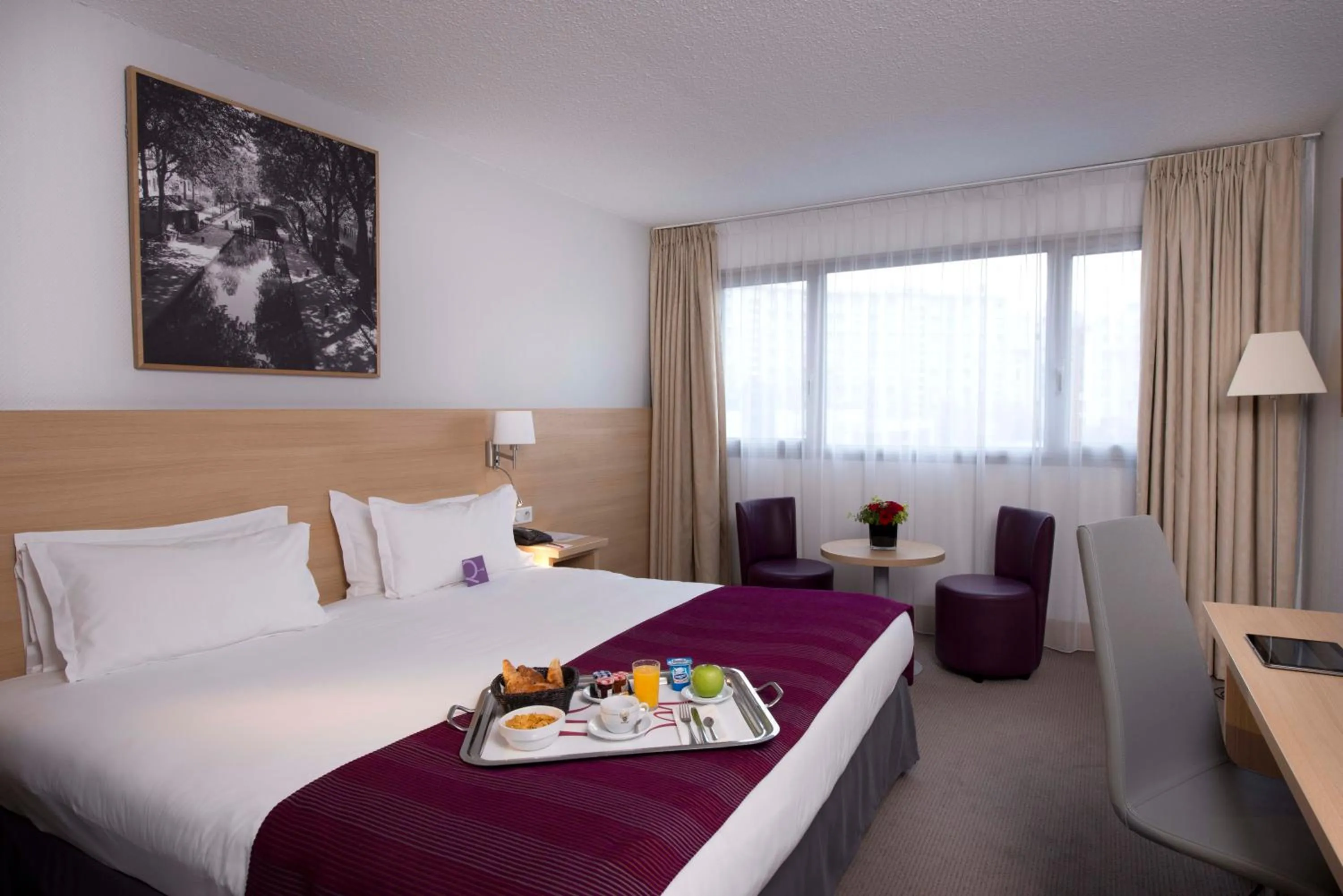Food and drinks, Bed in Mercure Paris 19 Philharmonie La Villette
