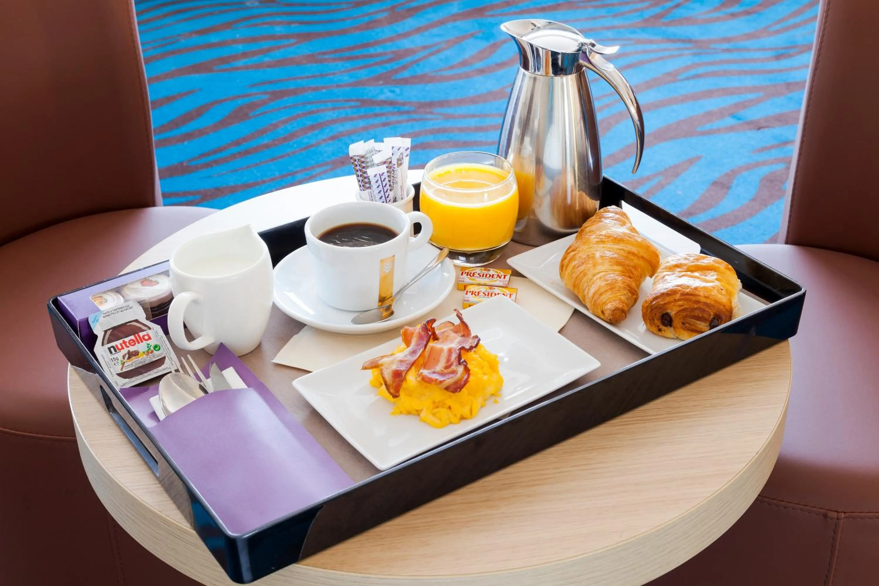 Continental breakfast in Mercure Paris 19 Philharmonie La Villette