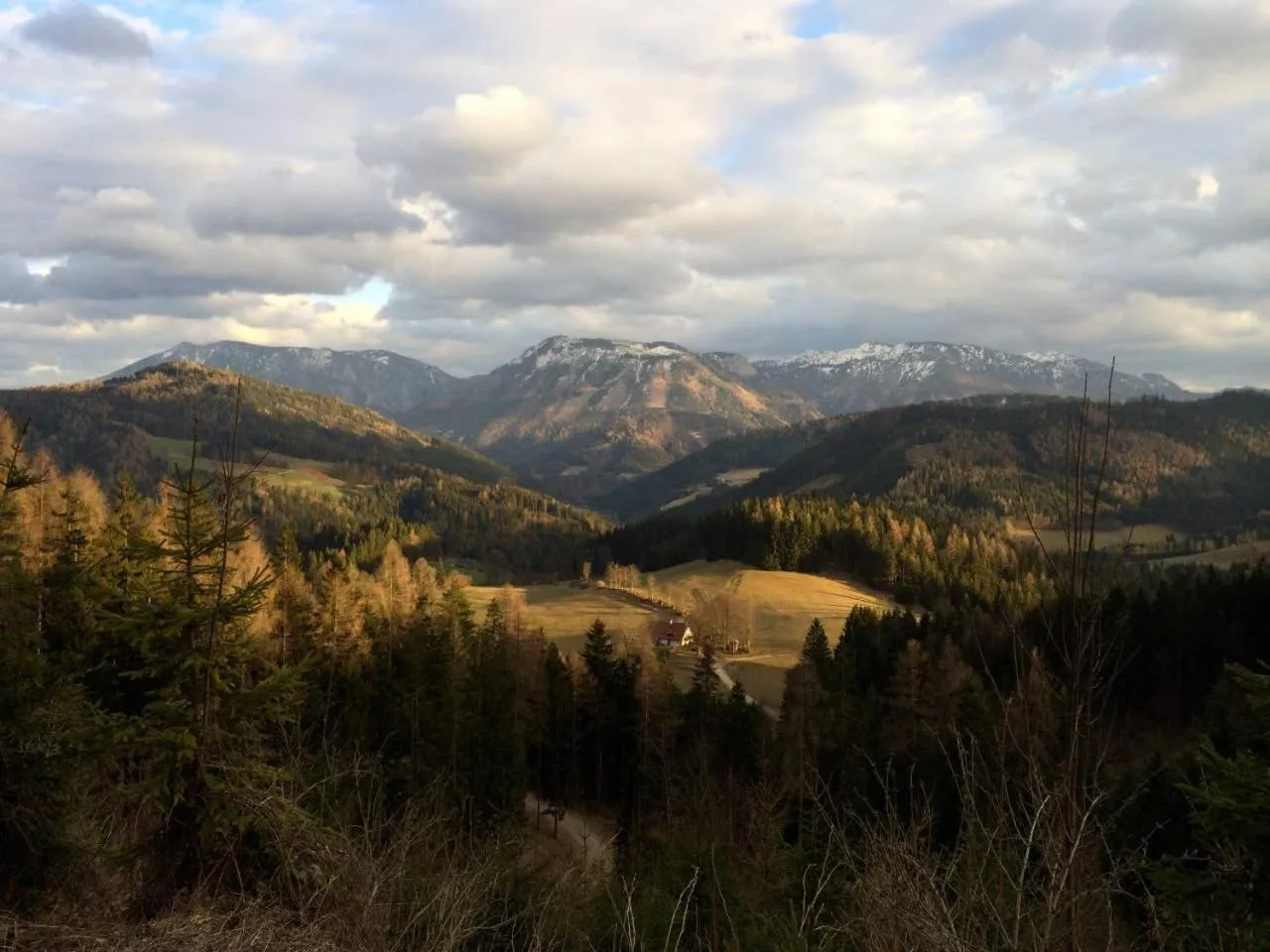Natural landscape in Chalet Hinterbreiteneben