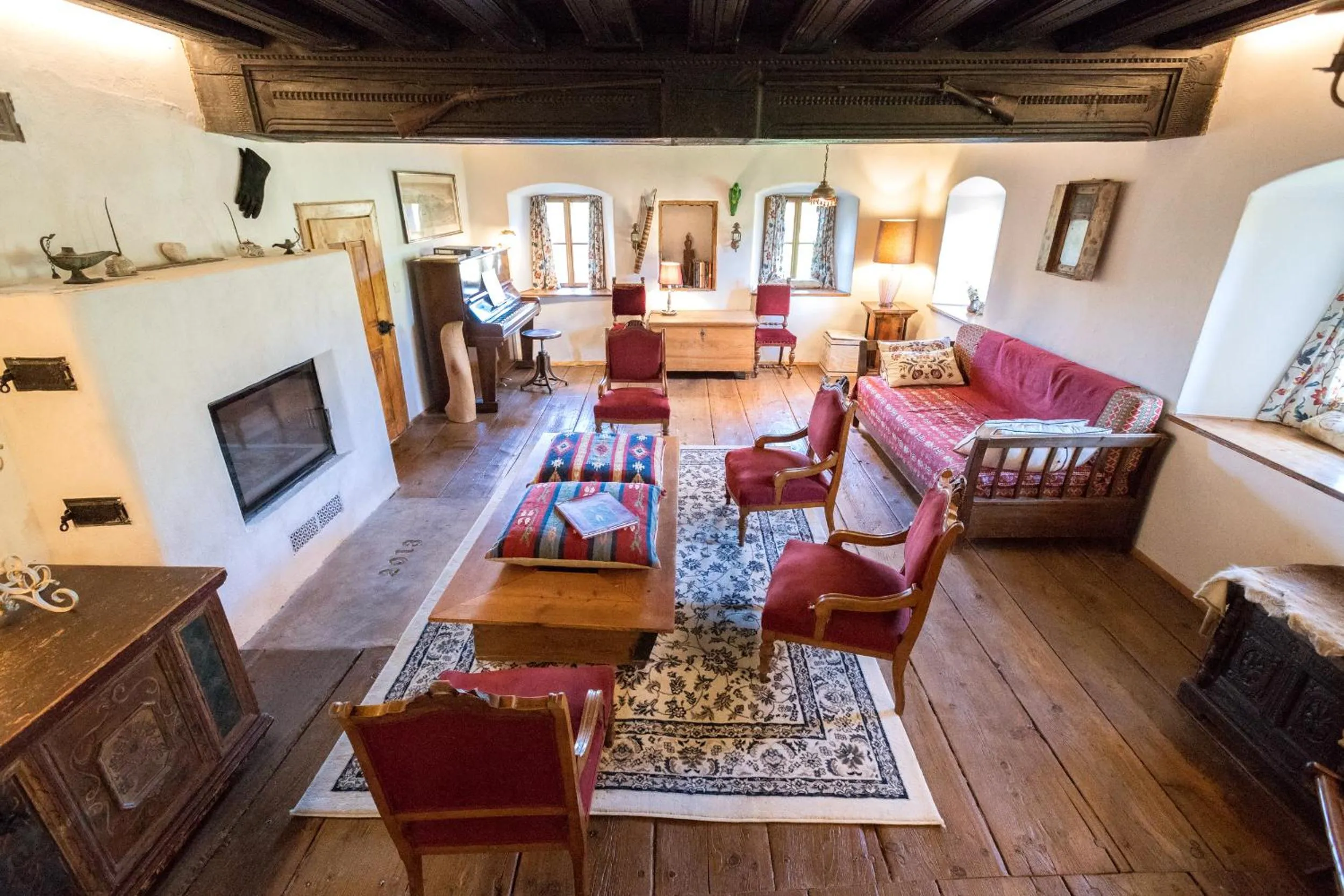 Living room in Chalet Hinterbreiteneben