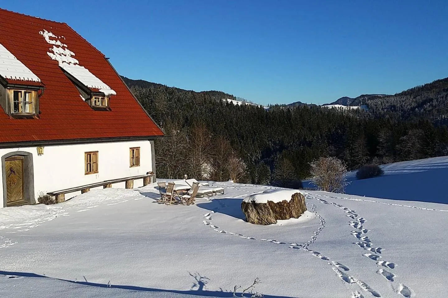 Property building in Chalet Hinterbreiteneben