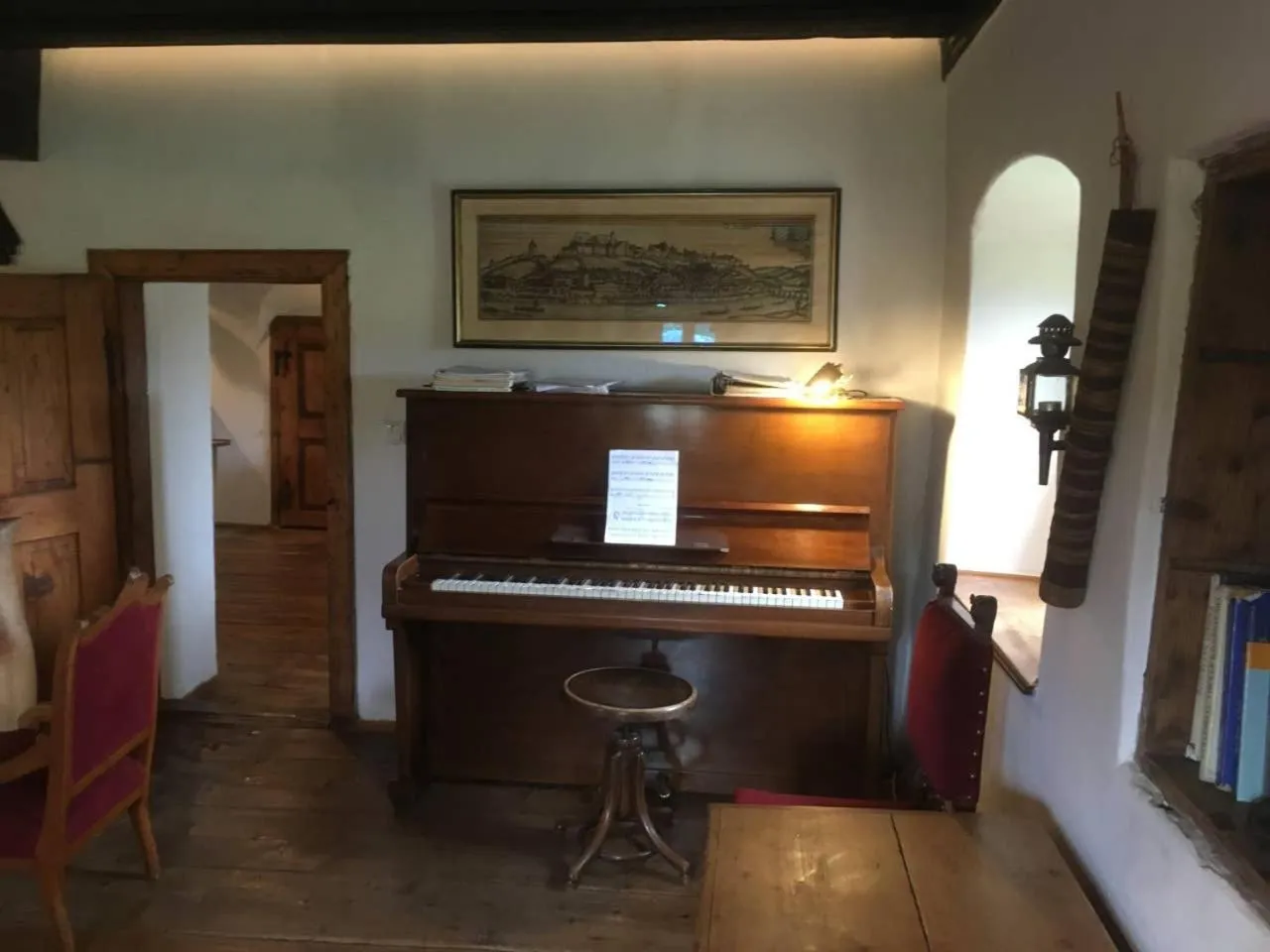 Living room in Chalet Hinterbreiteneben