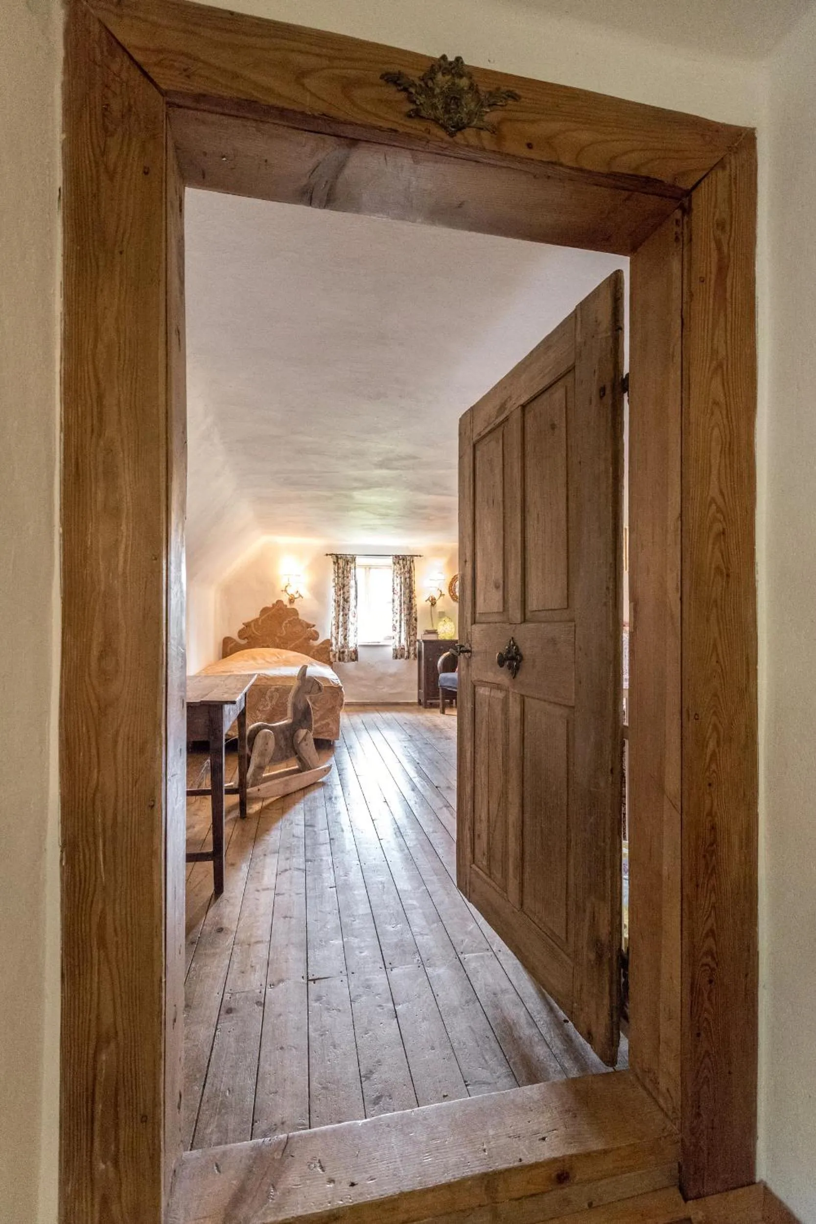 Bedroom, Bed in Chalet Hinterbreiteneben
