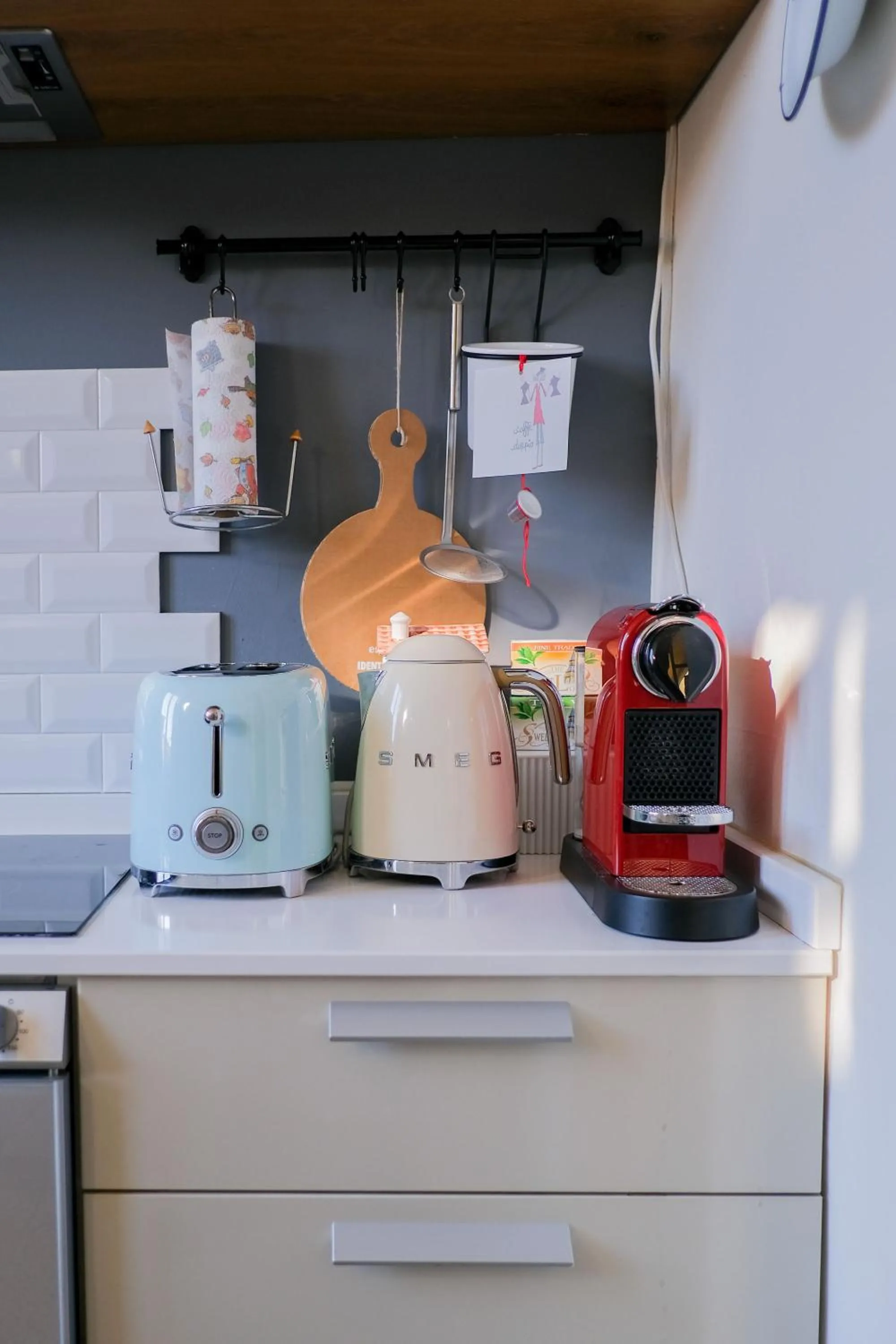 Communal kitchen in Vicolo Folletto Home