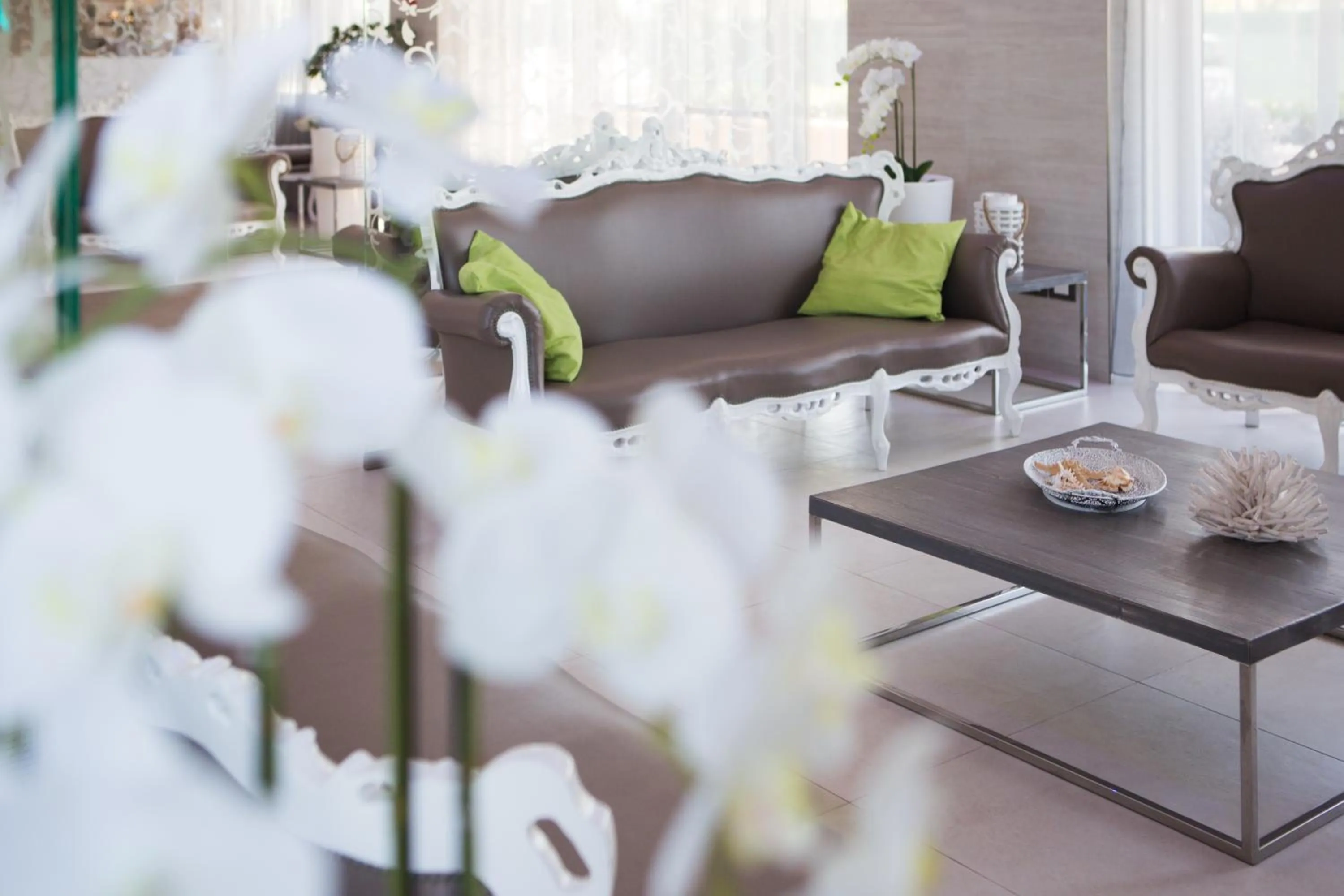 Lobby or reception in Hotel Liberty Beach - Parking & Beach