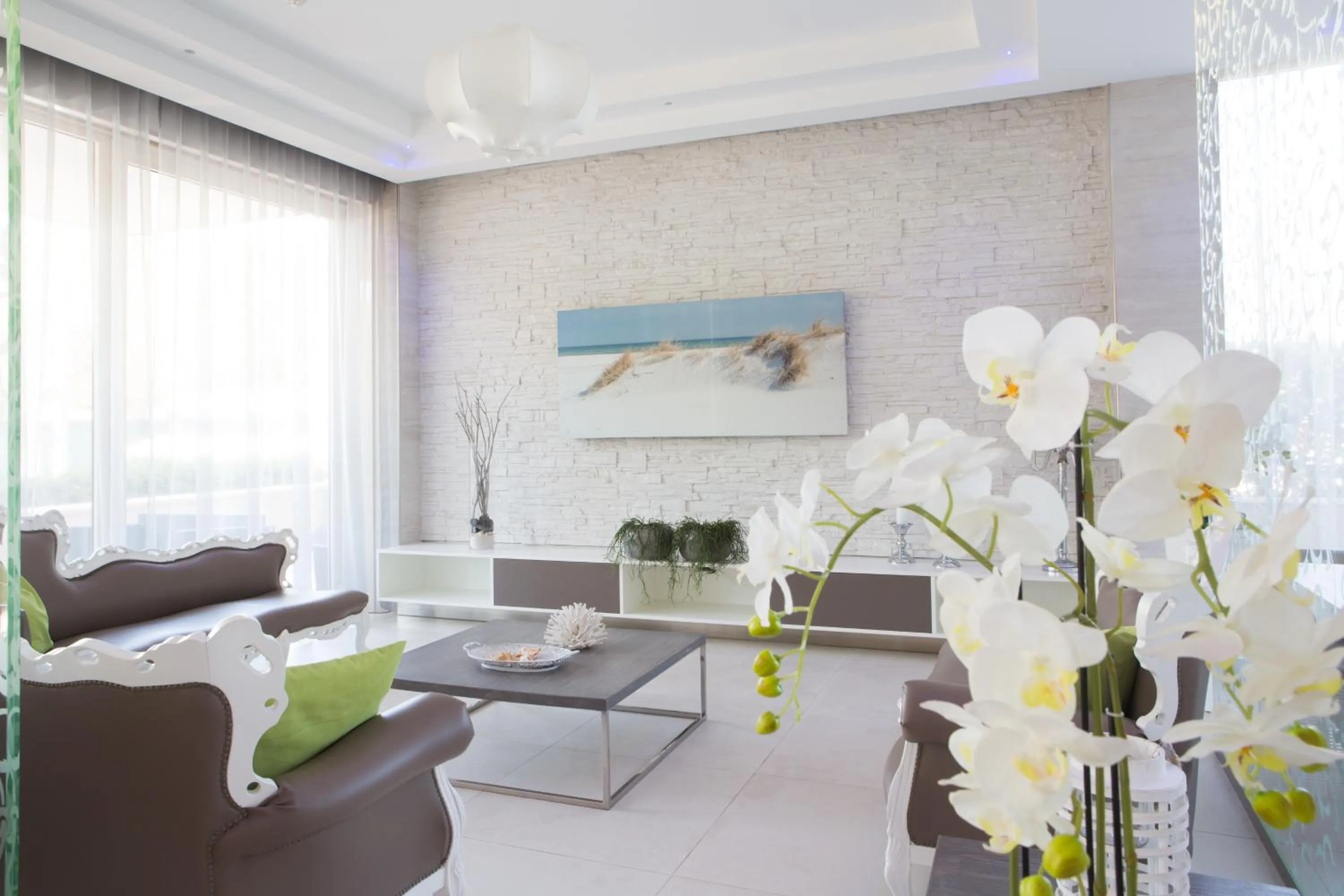 Lobby or reception in Hotel Liberty Beach - Parking & Beach