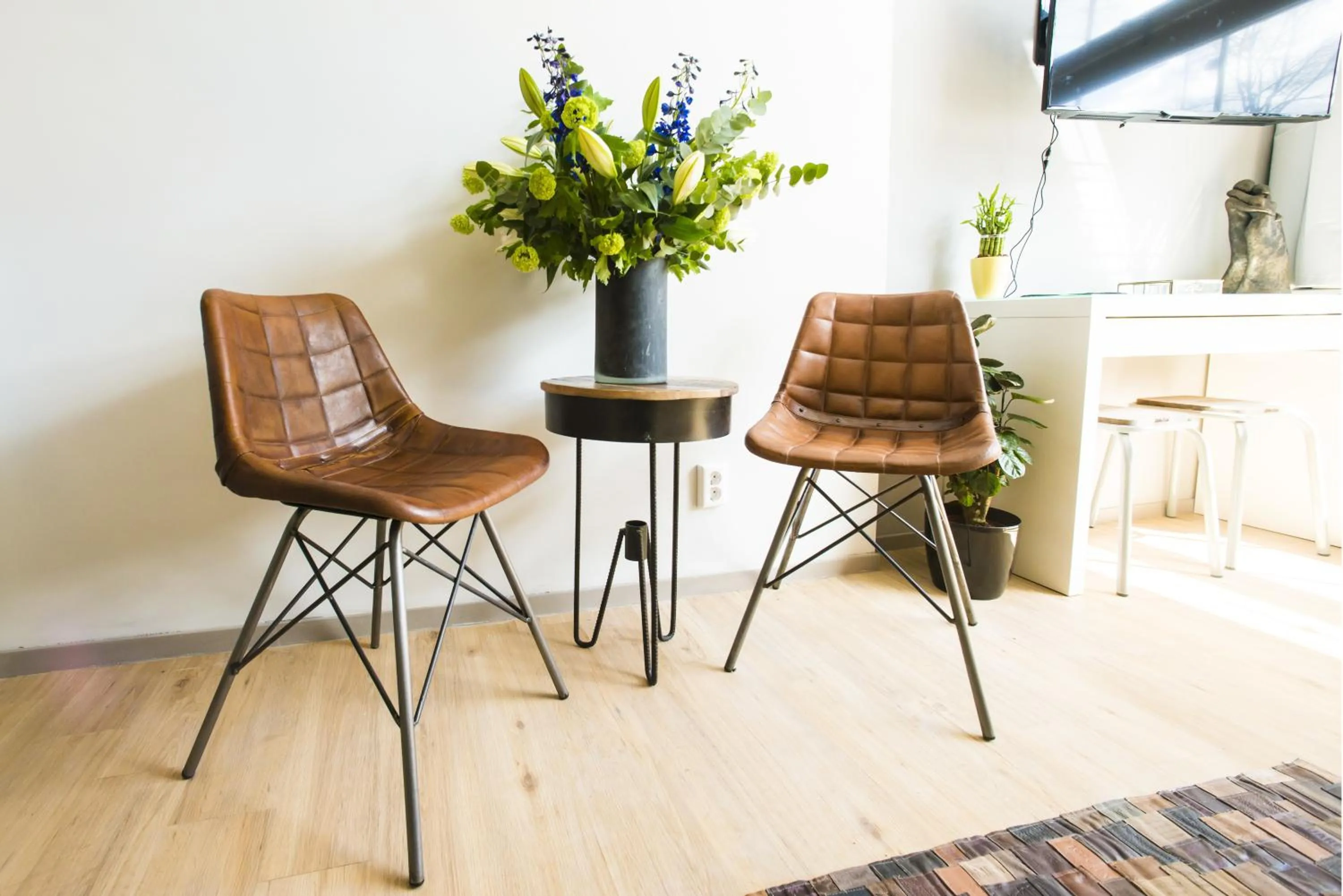 Seating area in Amsterdam House of Arts & Crafts