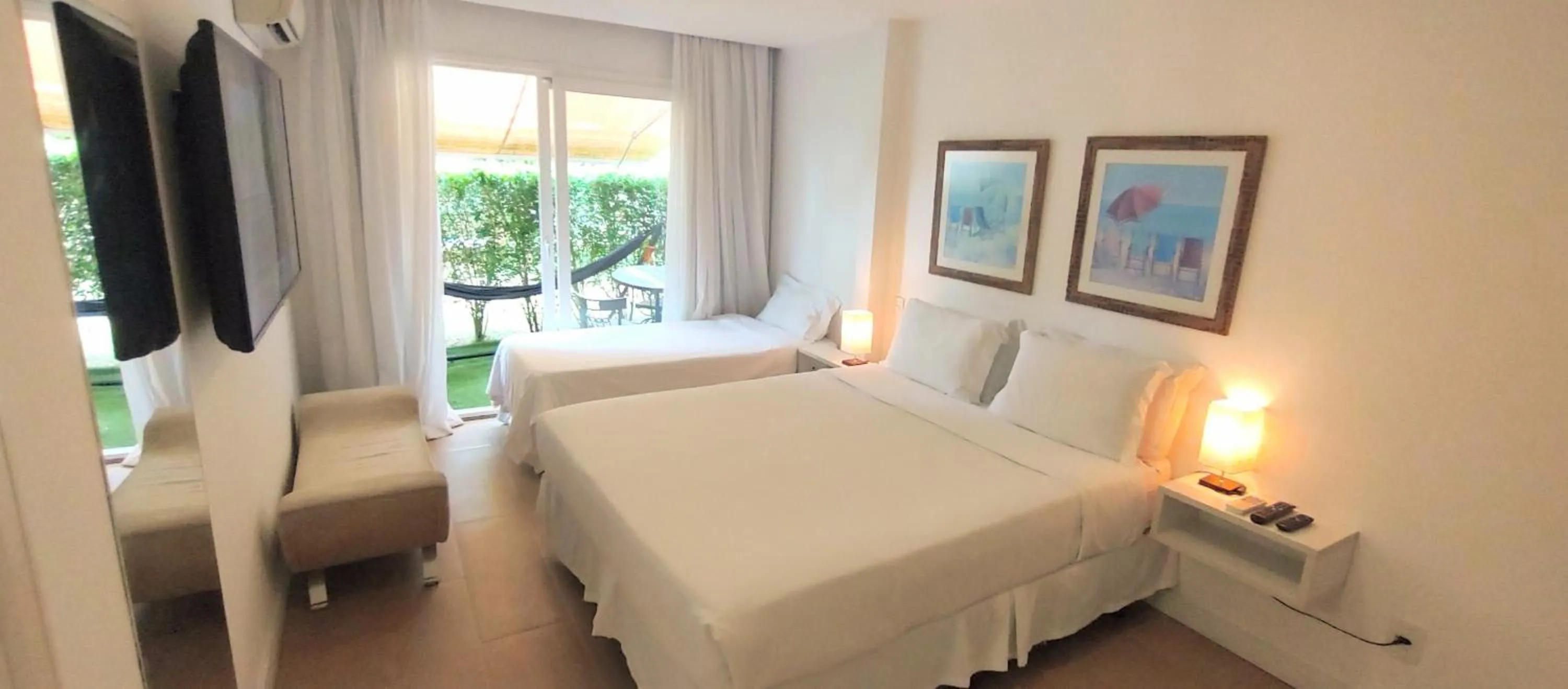 Bed in Parador Búzios Boutique Hotel