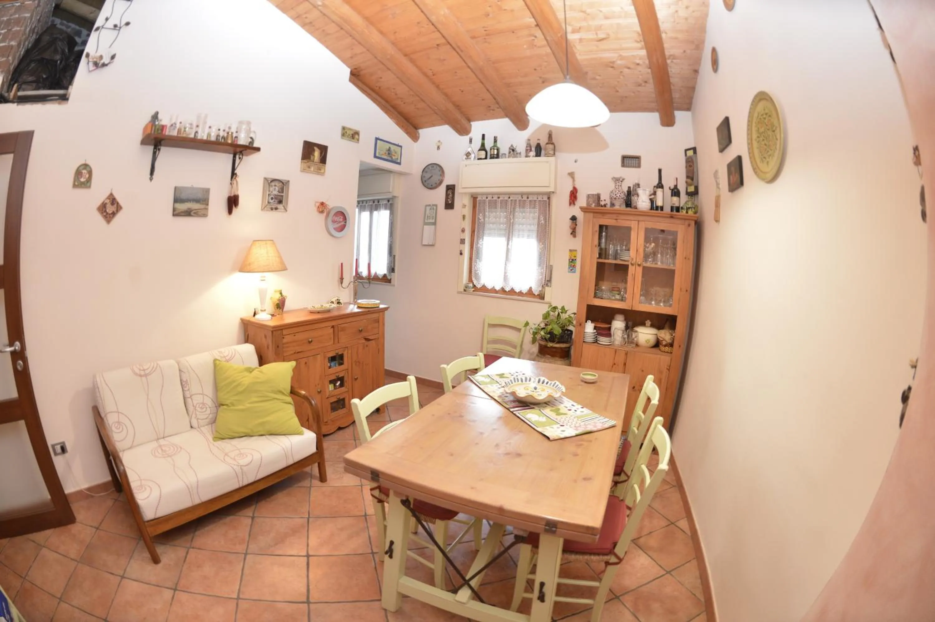 Communal lounge/ TV room in Residenza Del Turista