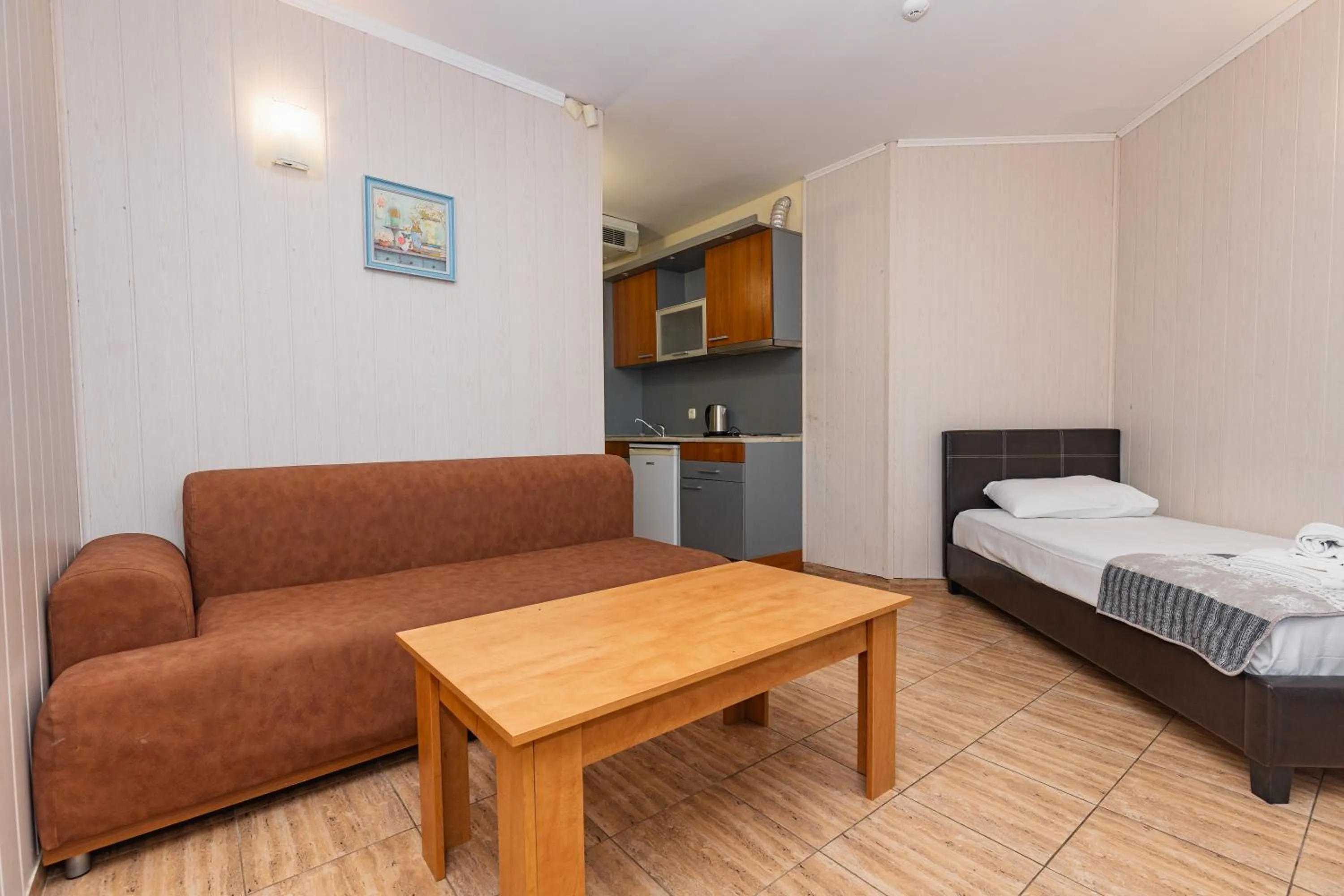 Bed in Favorit Aparthotel