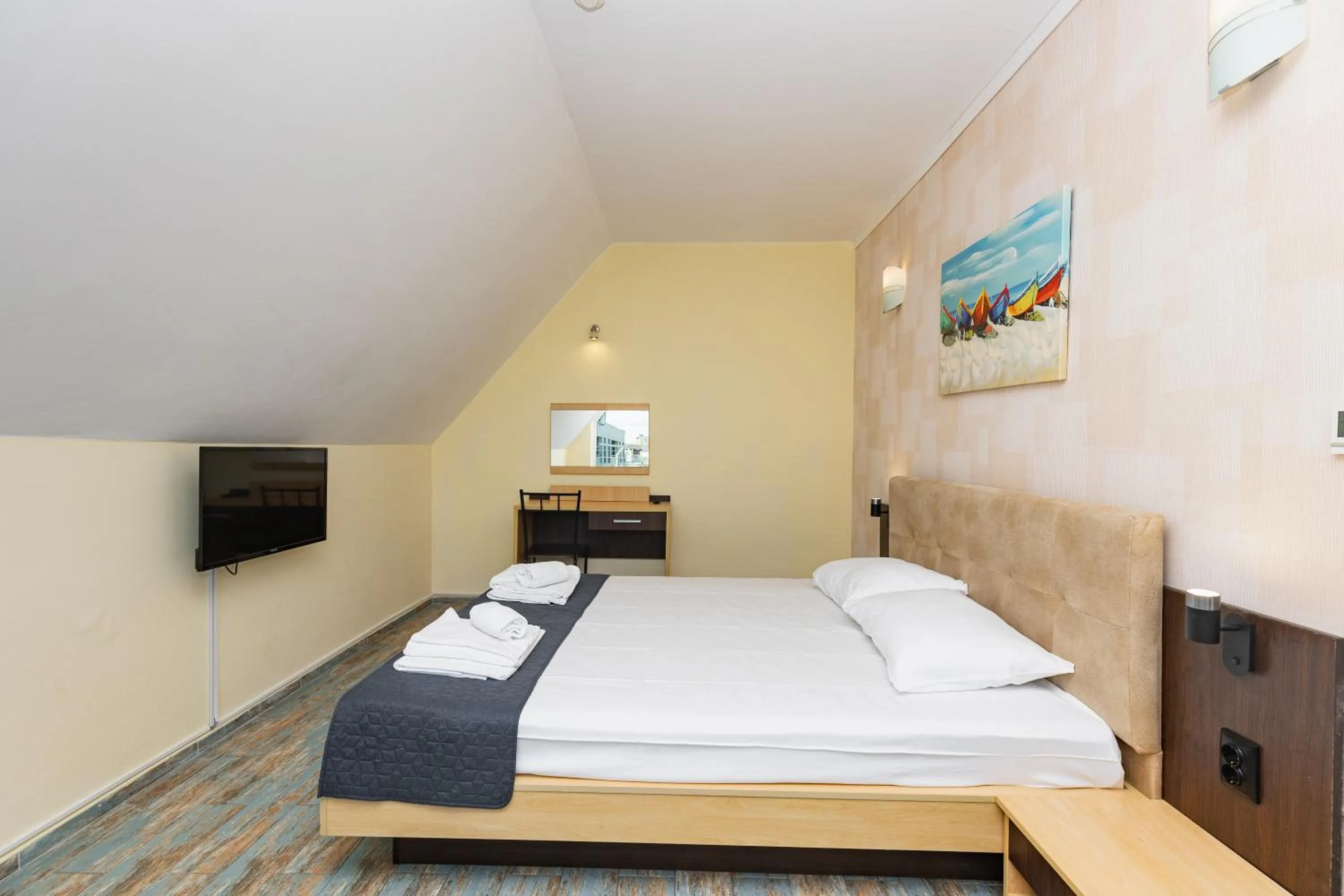 Bed in Favorit Aparthotel