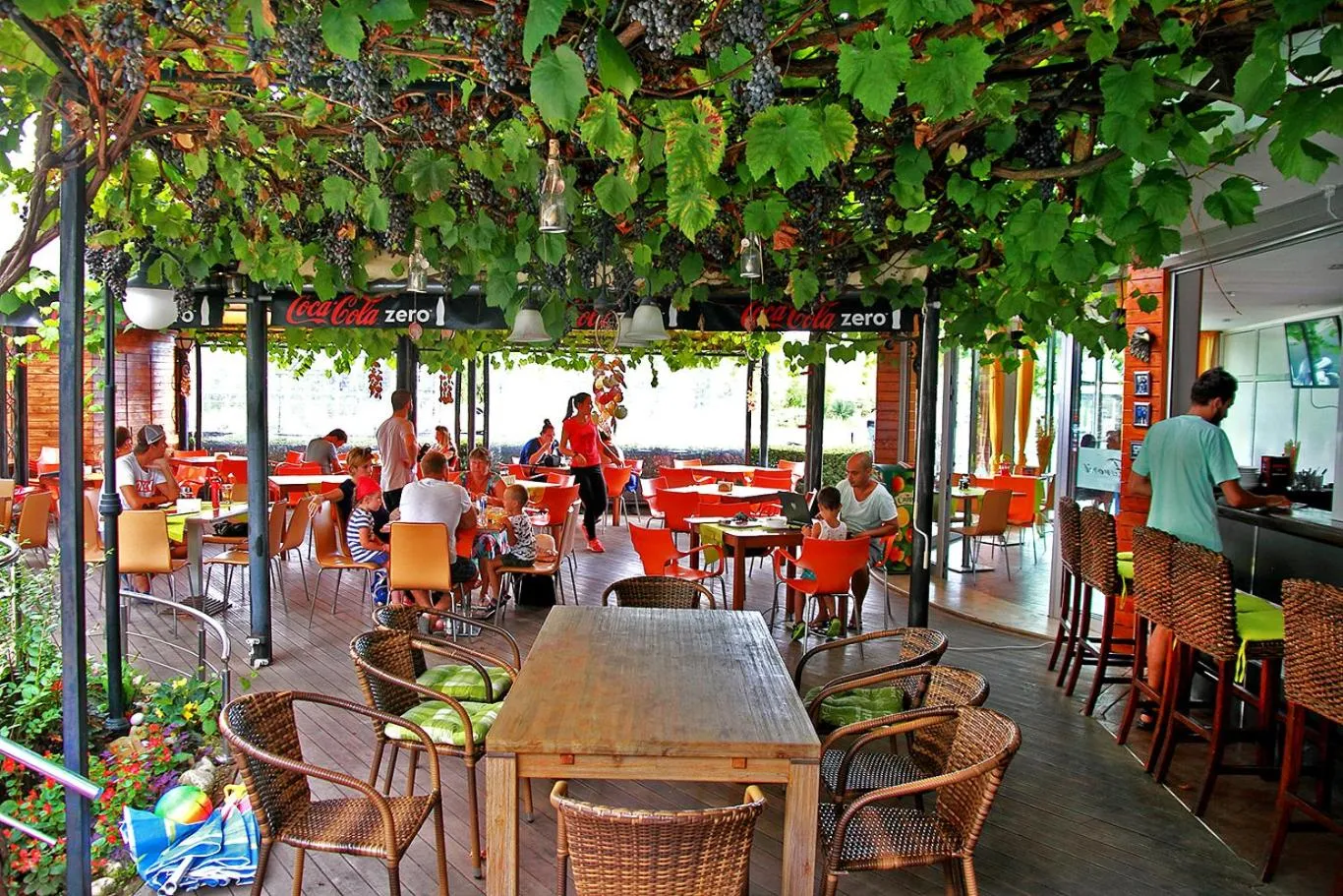 Patio in Favorit Aparthotel