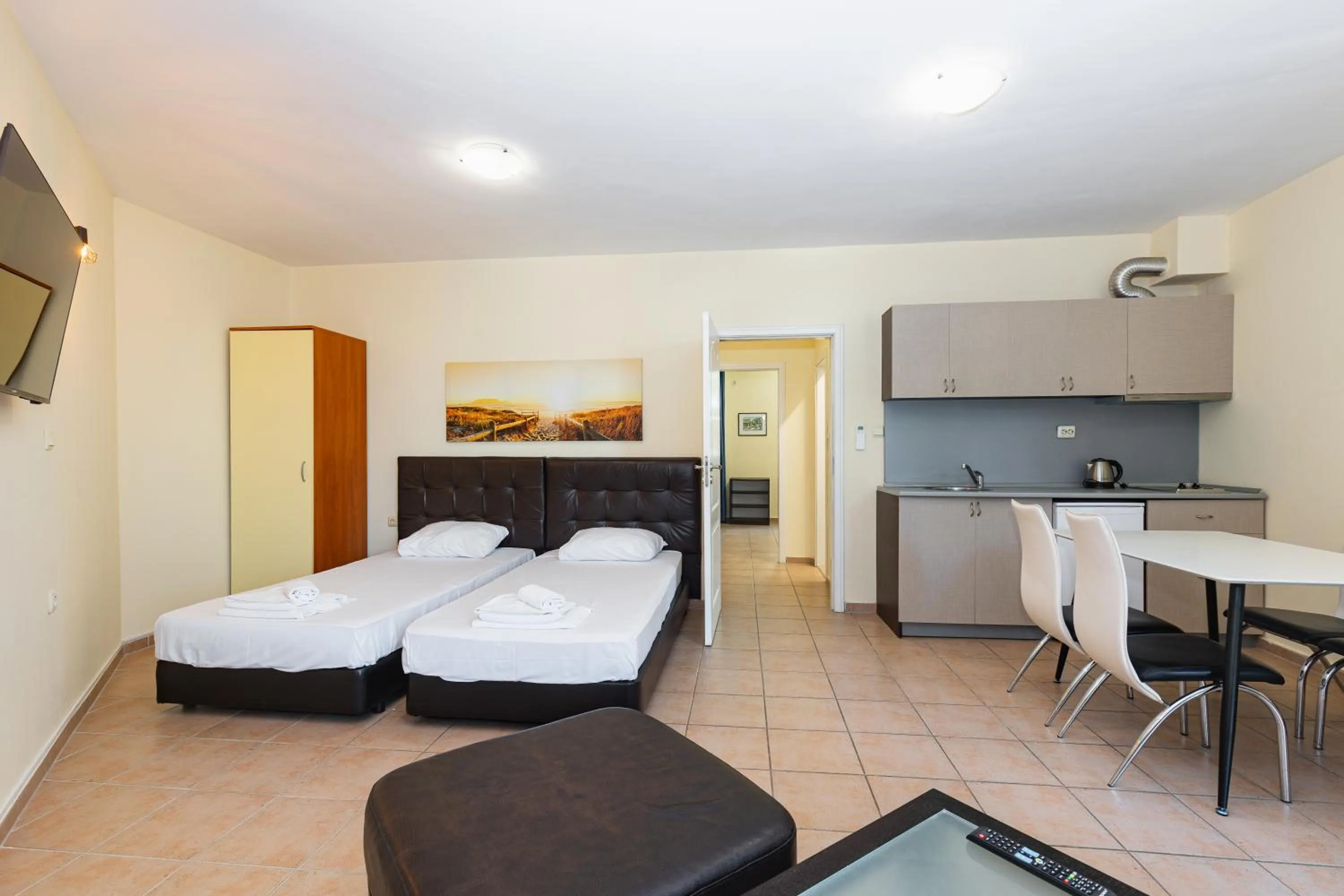 Bed in Favorit Aparthotel