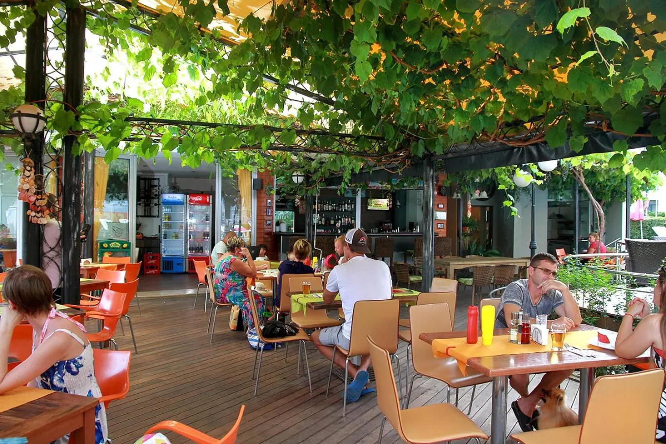 Patio in Favorit Aparthotel