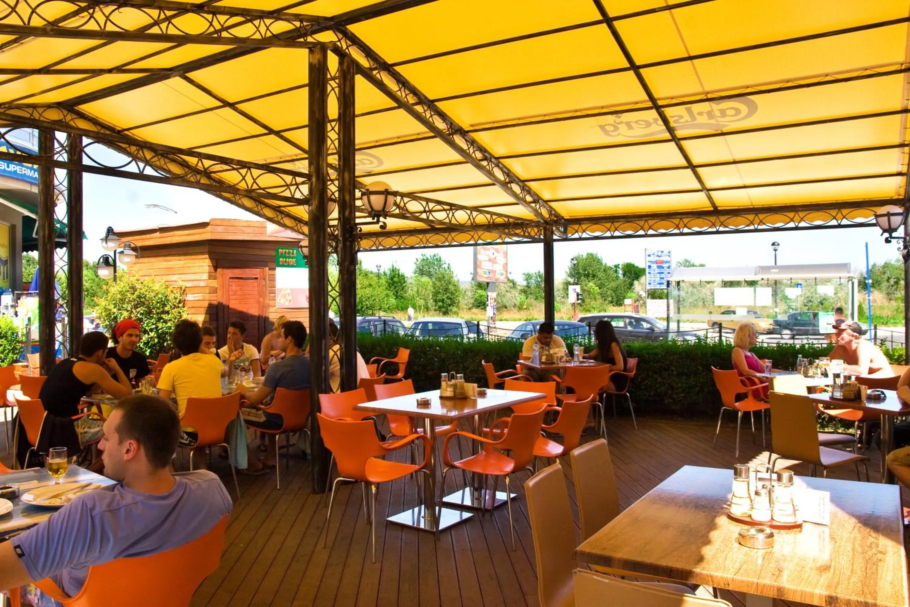 Patio in Favorit Aparthotel