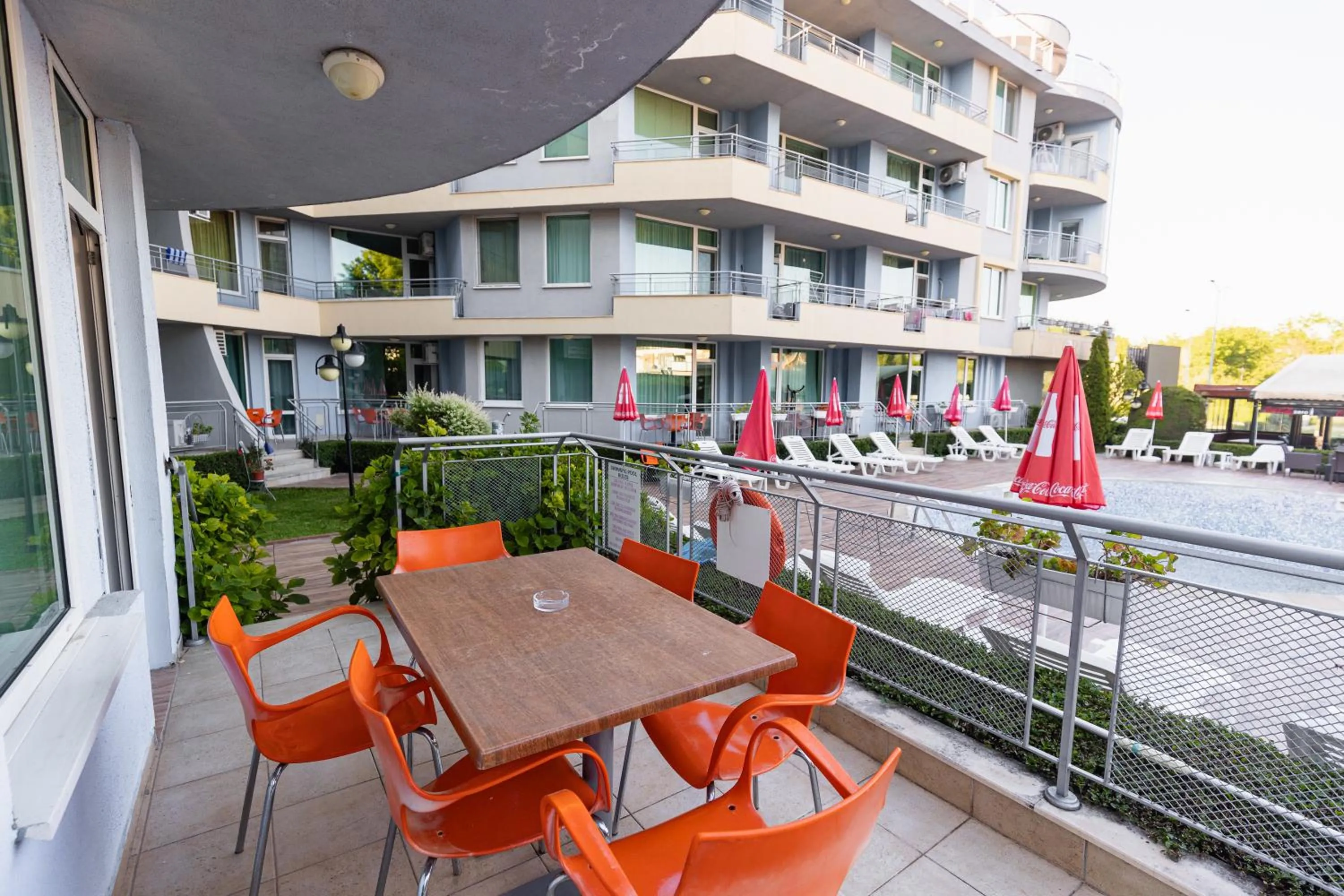 Balcony/Terrace in Favorit Aparthotel