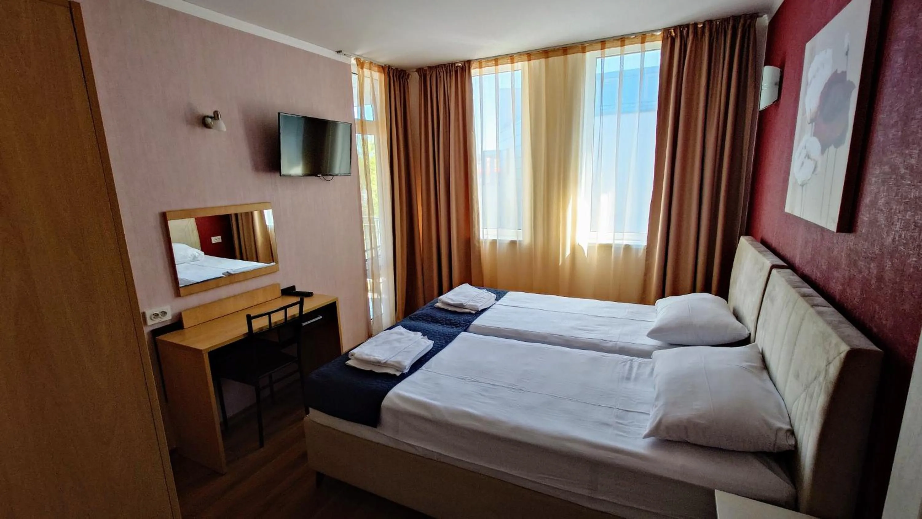 Bed in Favorit Aparthotel