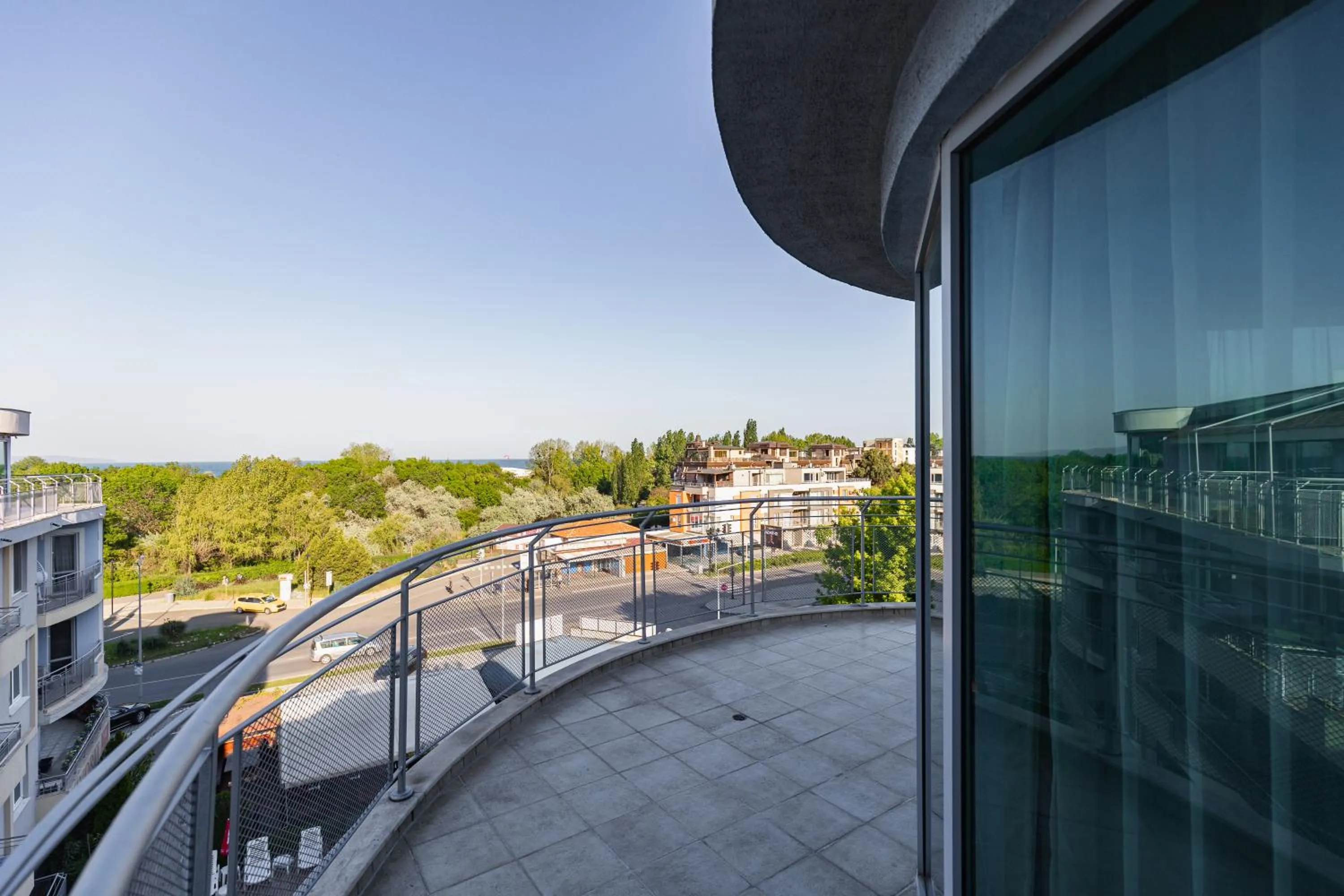 Balcony/Terrace in Favorit Aparthotel