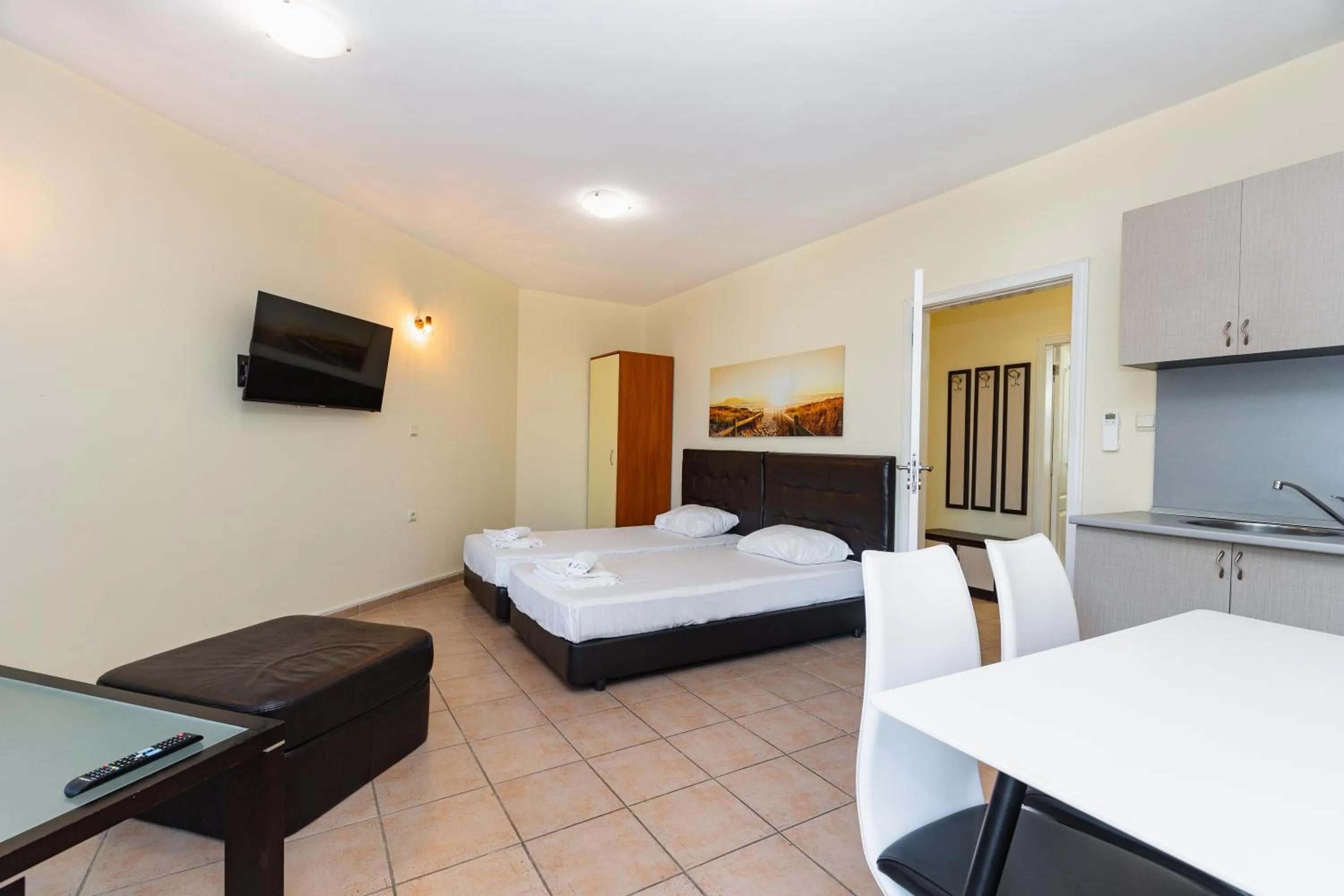 Bed in Favorit Aparthotel