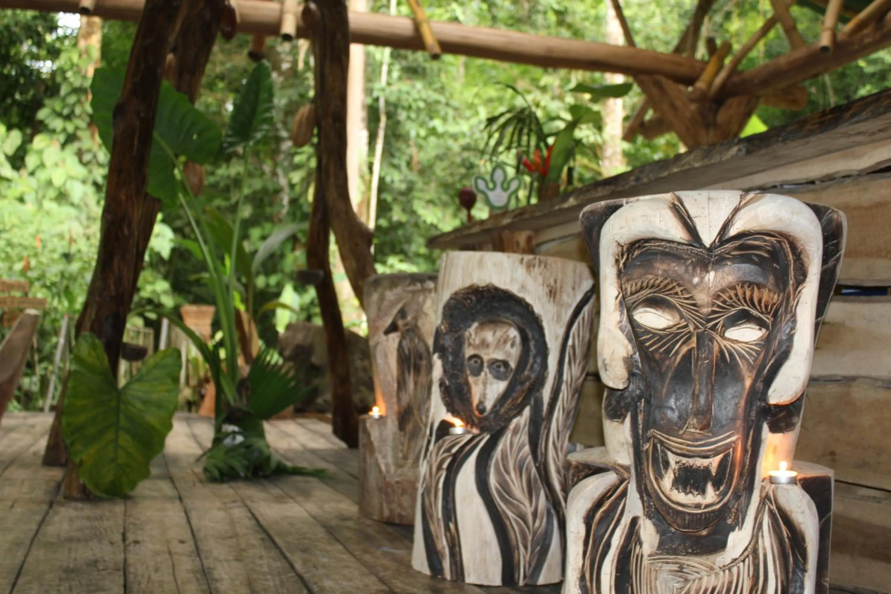 Decorative detail in Danta Corcovado Lodge