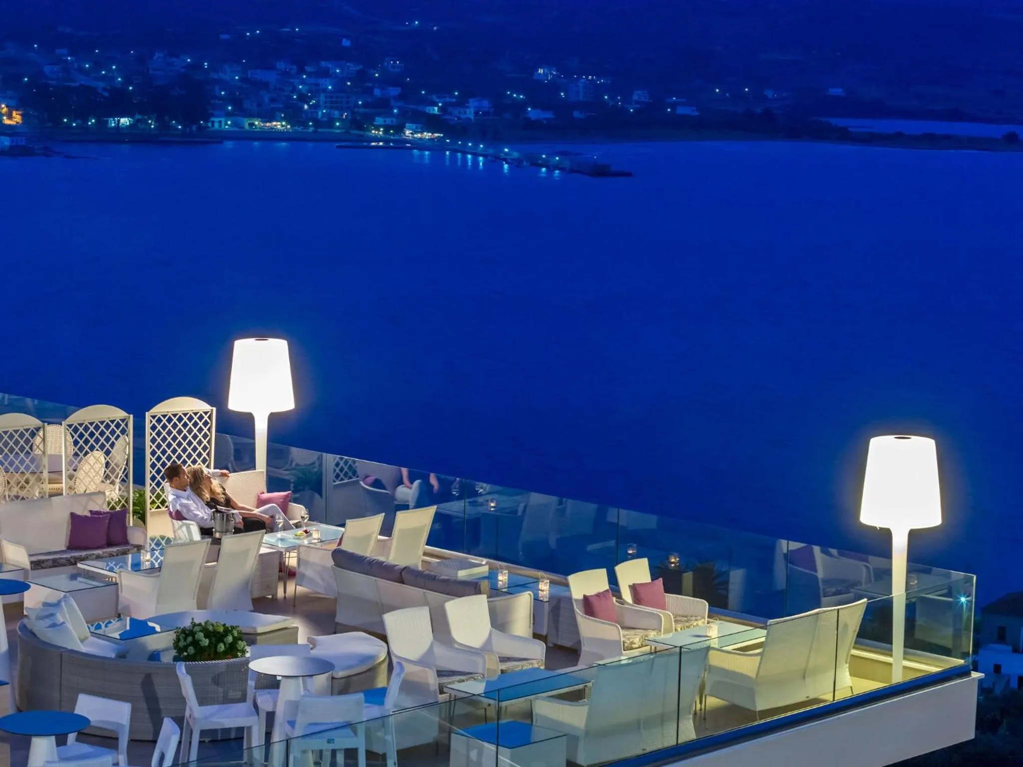 Lounge or bar in Princess Kyniska Suites