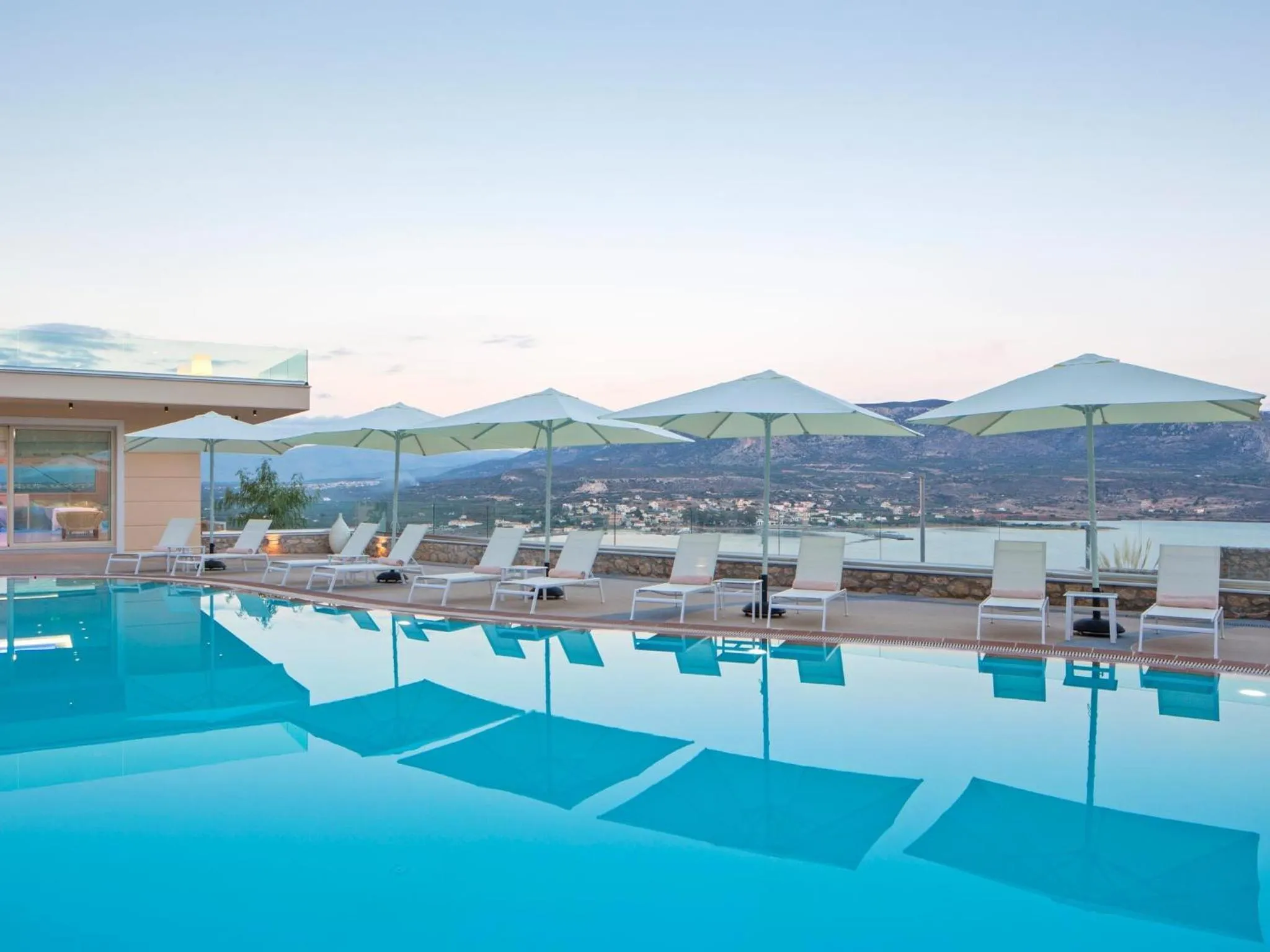 Swimming pool in Princess Kyniska Suites