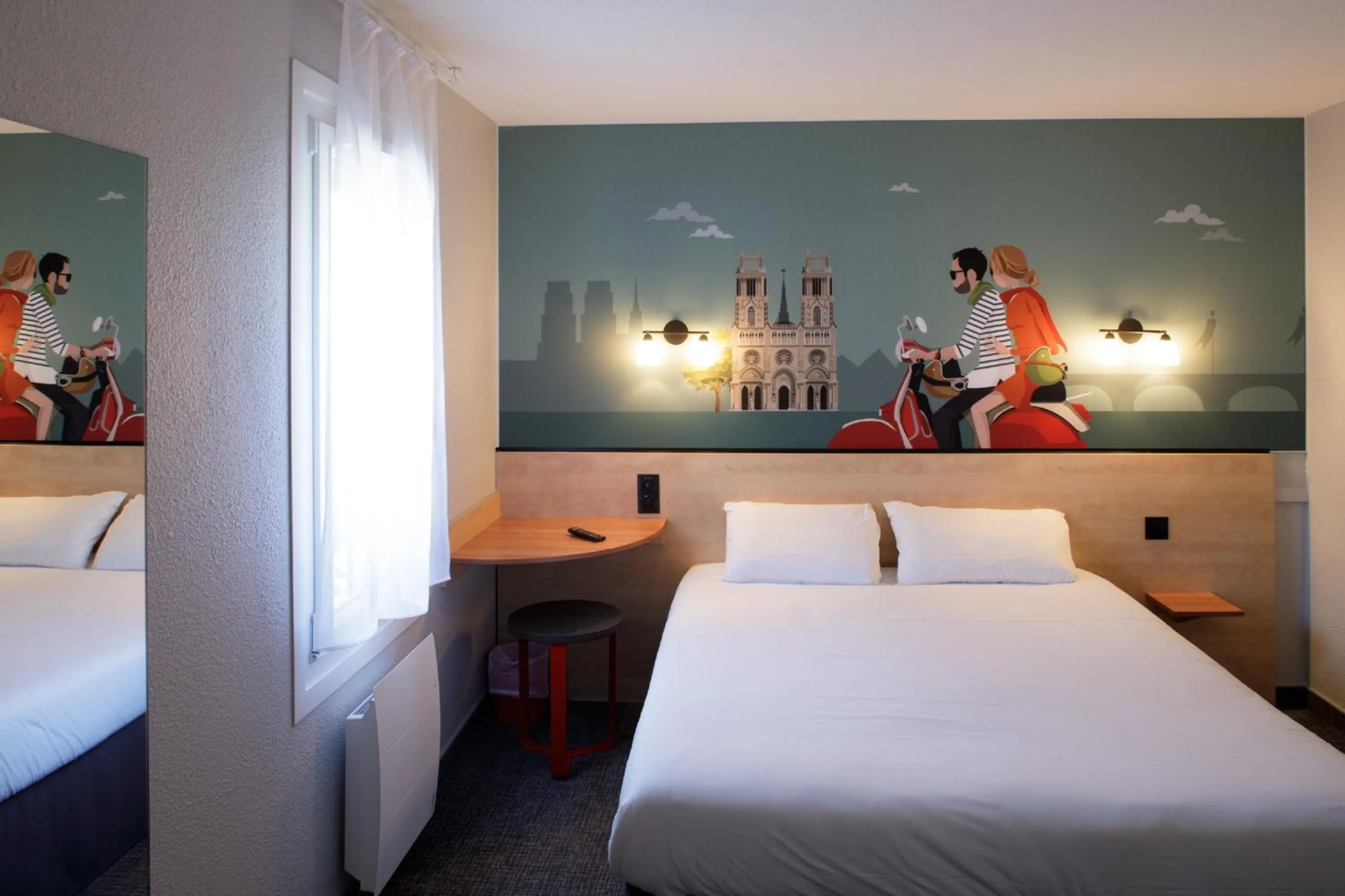 Bedroom, Bed in The Originals Access, Hôtel Clermont-Ferrand Nord