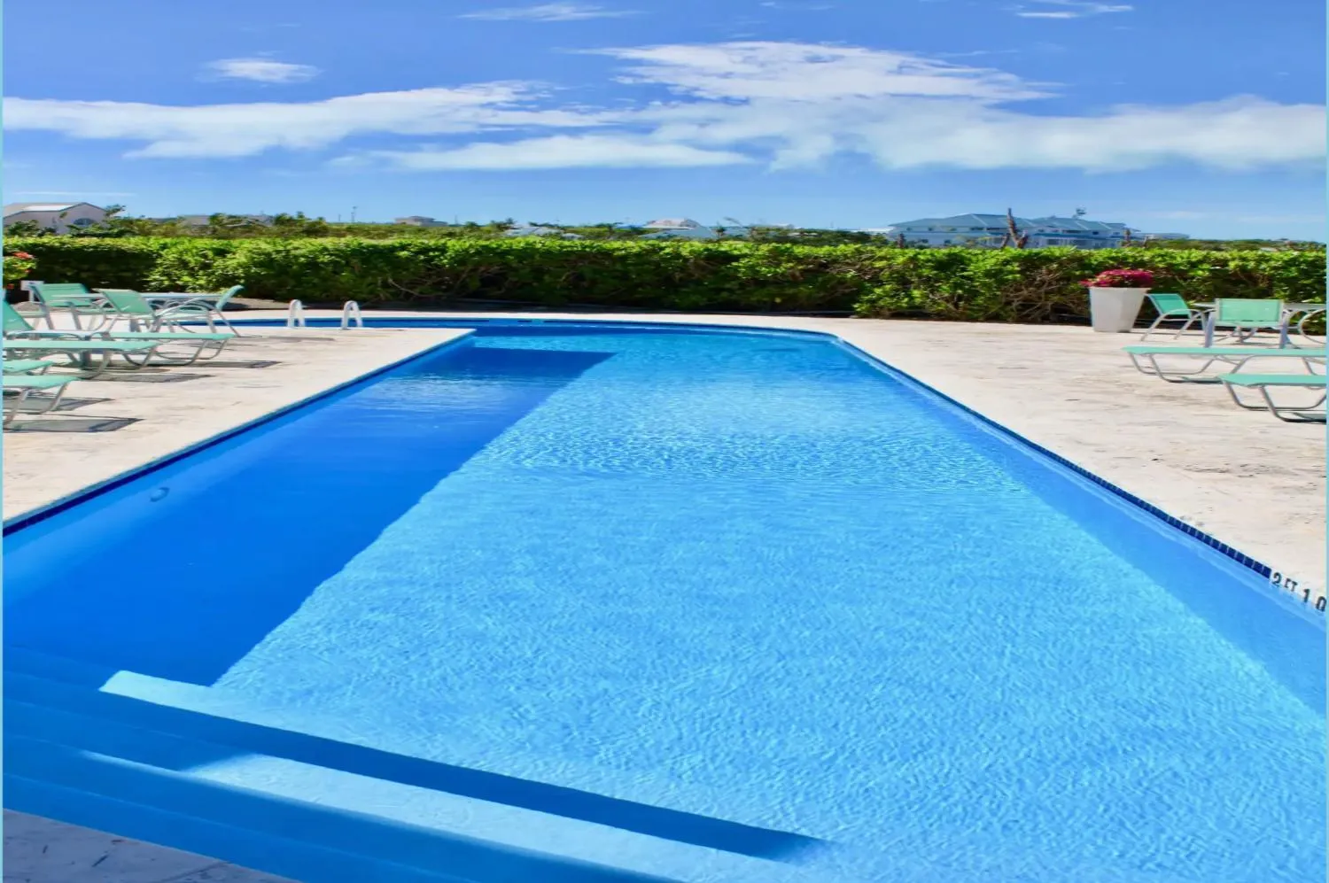 Swimming pool in Coral Gardens on Grace Bay
