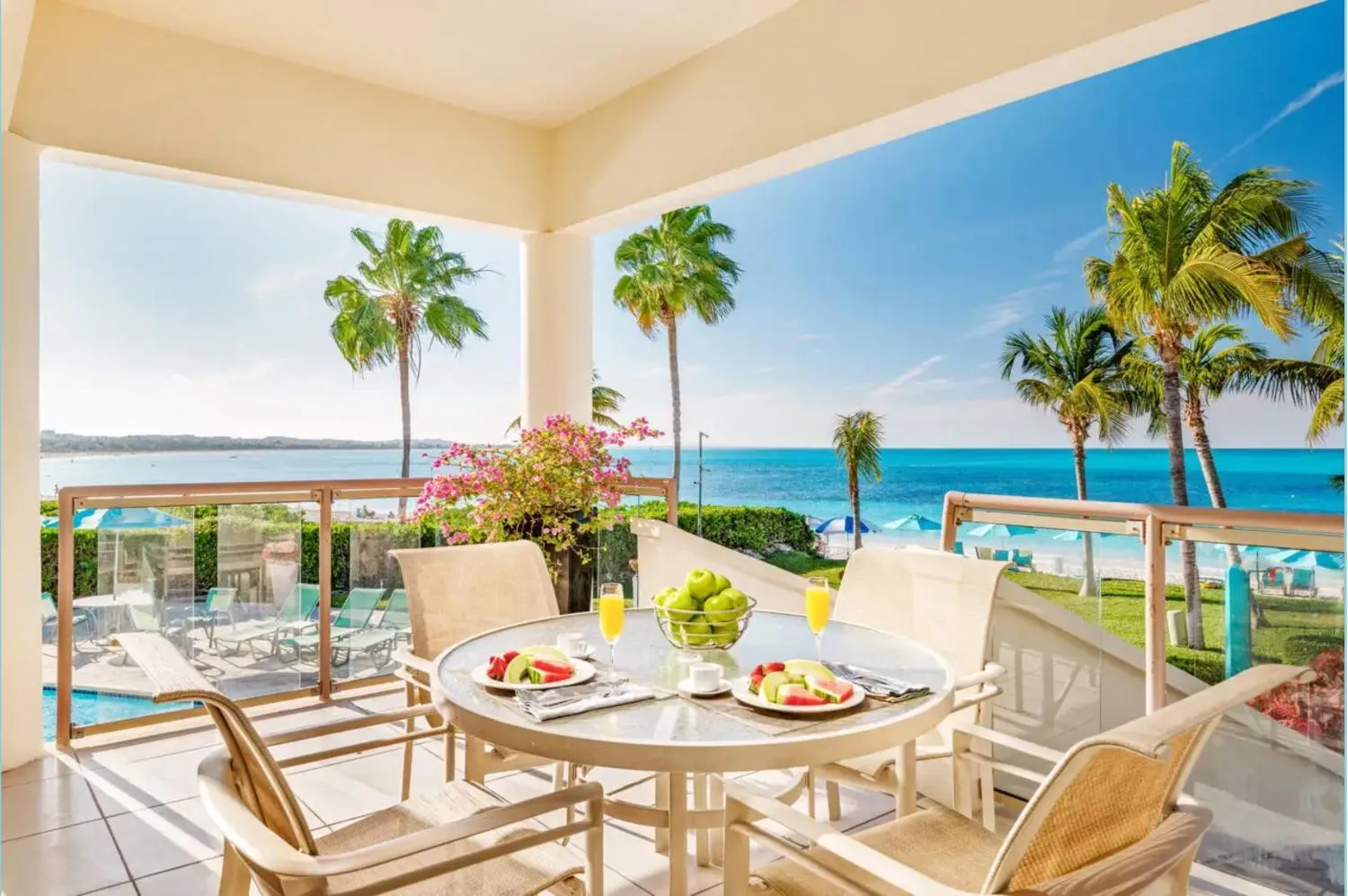 Balcony/Terrace in Coral Gardens on Grace Bay