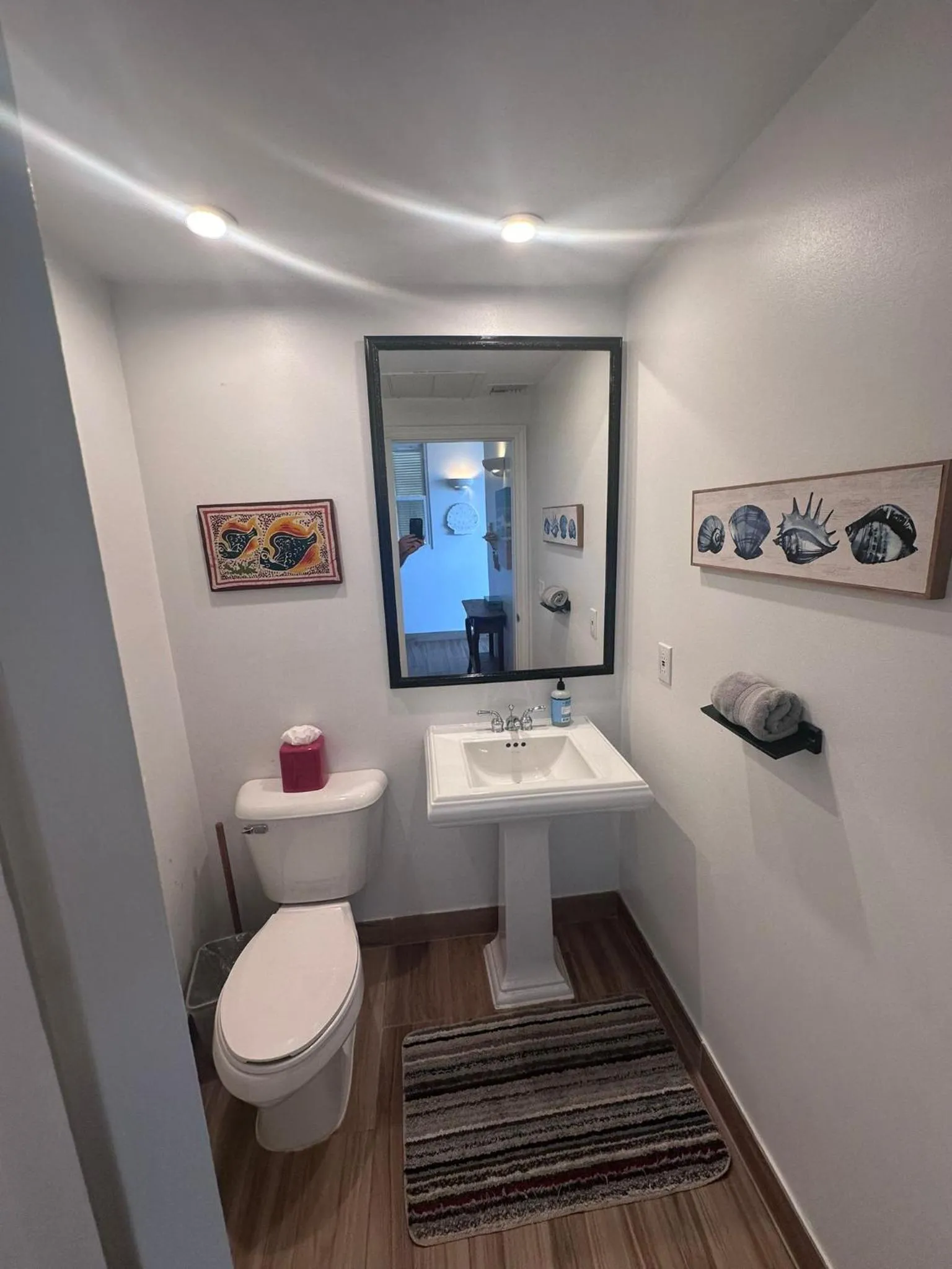 Toilet in Coral Gardens on Grace Bay