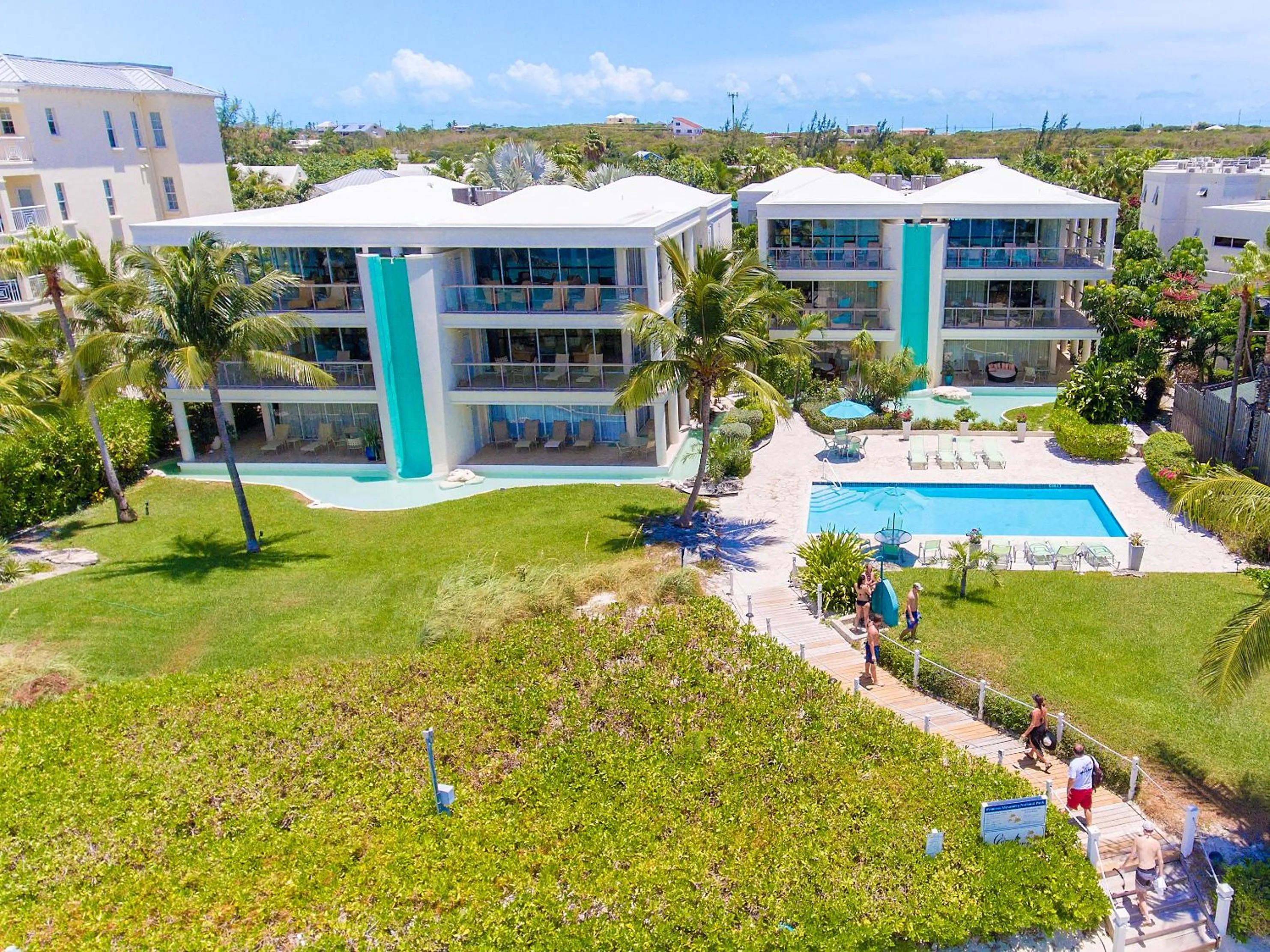 Property building in Coral Gardens on Grace Bay