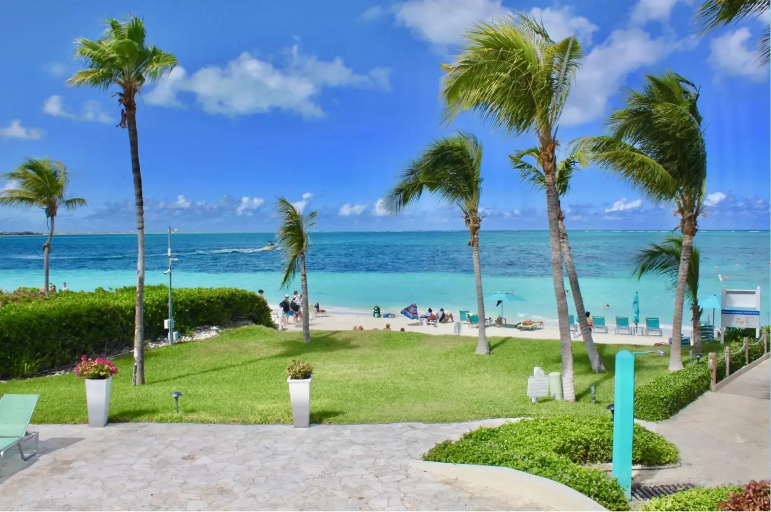 Garden in Coral Gardens on Grace Bay