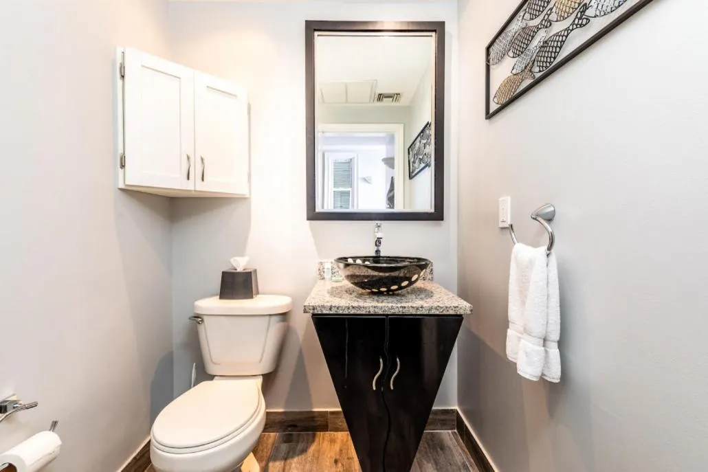 Bathroom in Coral Gardens on Grace Bay
