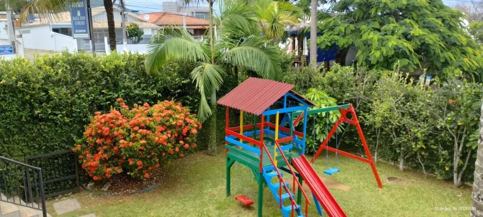 Children play ground in Pousada Baía dos Corais